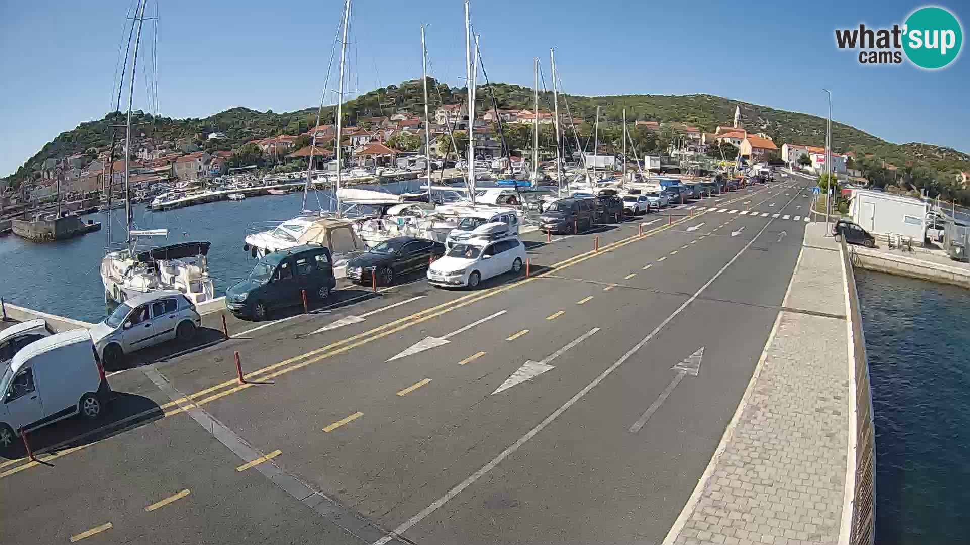 Dalmatien Tkon Fähre – Webcams Kroatien