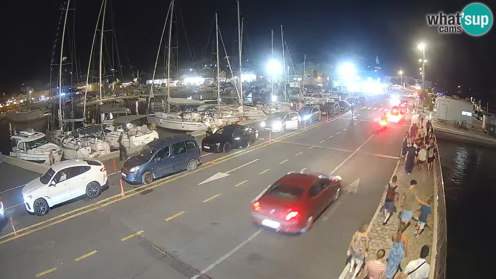 Dalmacia Tkon Transportar- webcams Croacia