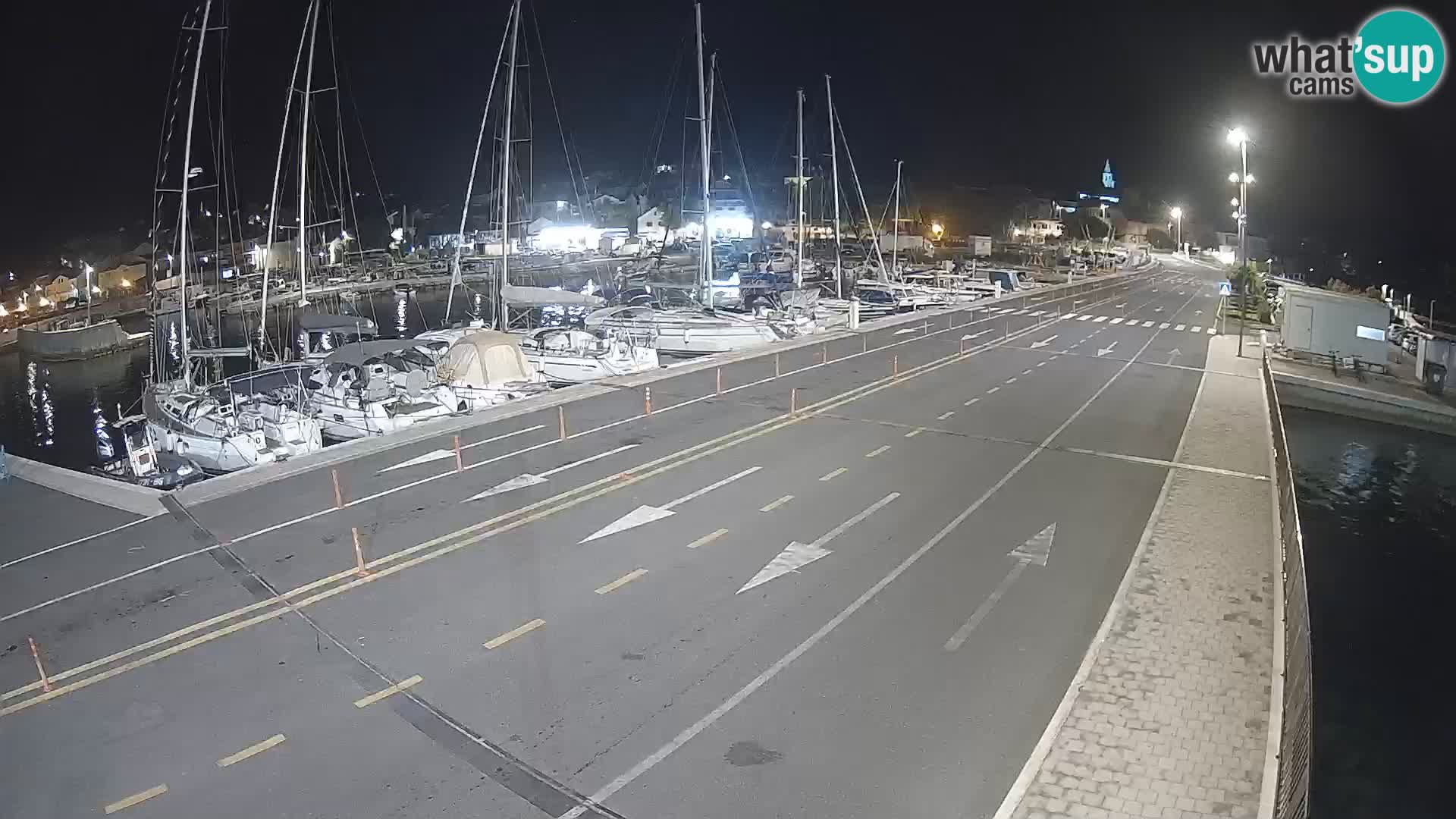Dalmacia Tkon Transportar- webcams Croacia