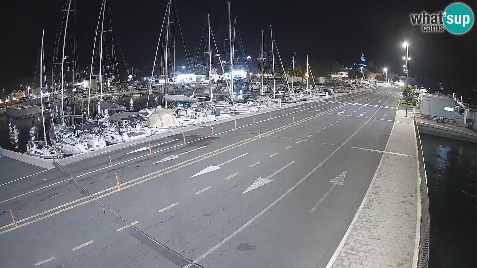 Dalmacia Tkon Transportar- webcams Croacia