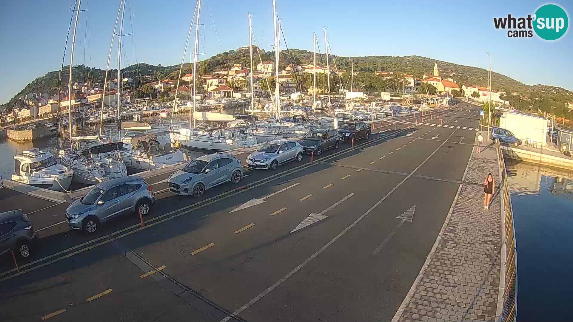 Dalmatien Tkon Fähre – Webcams Kroatien