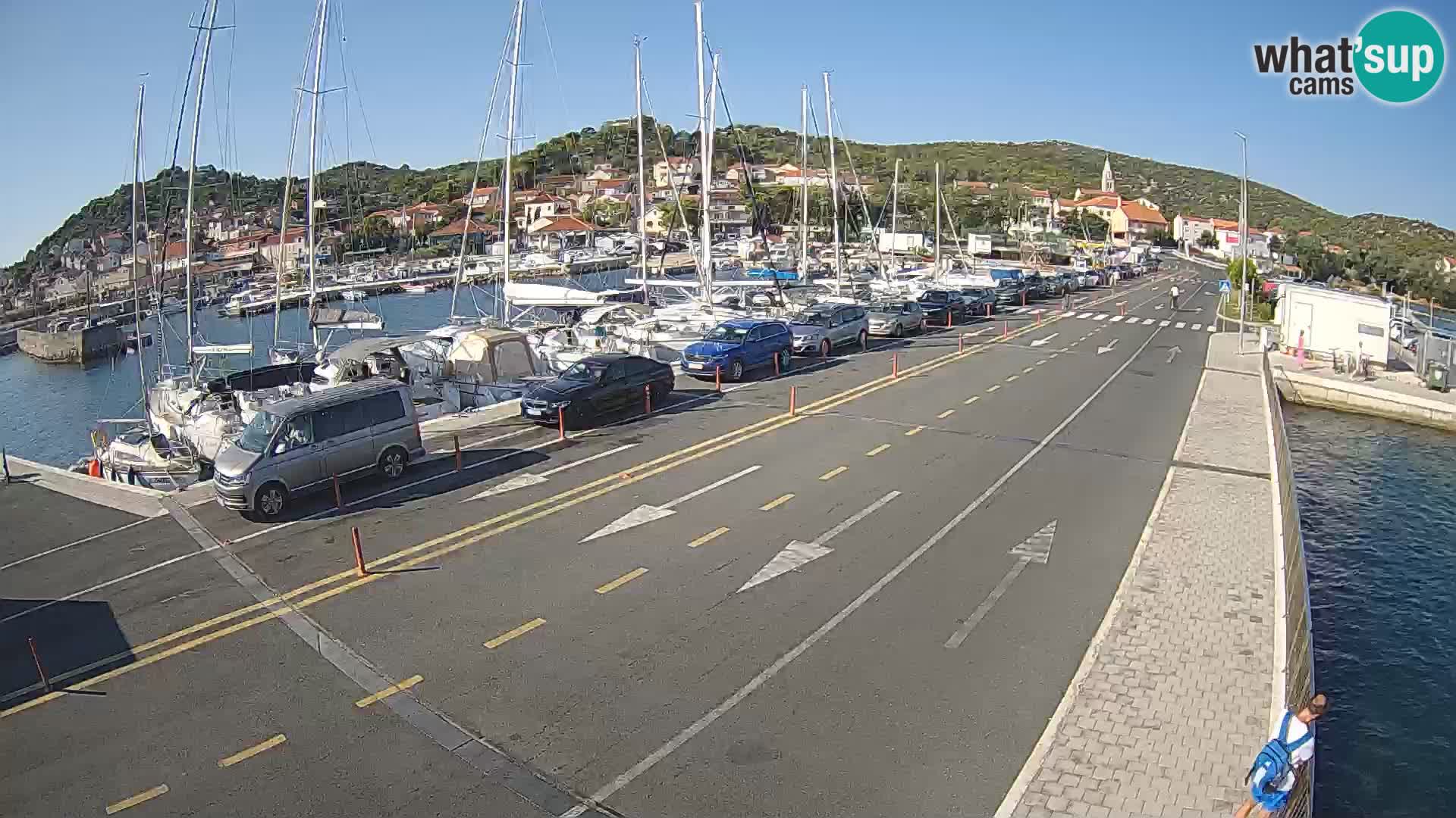 Dalmazia traghetto Tkon – webcam Croazia