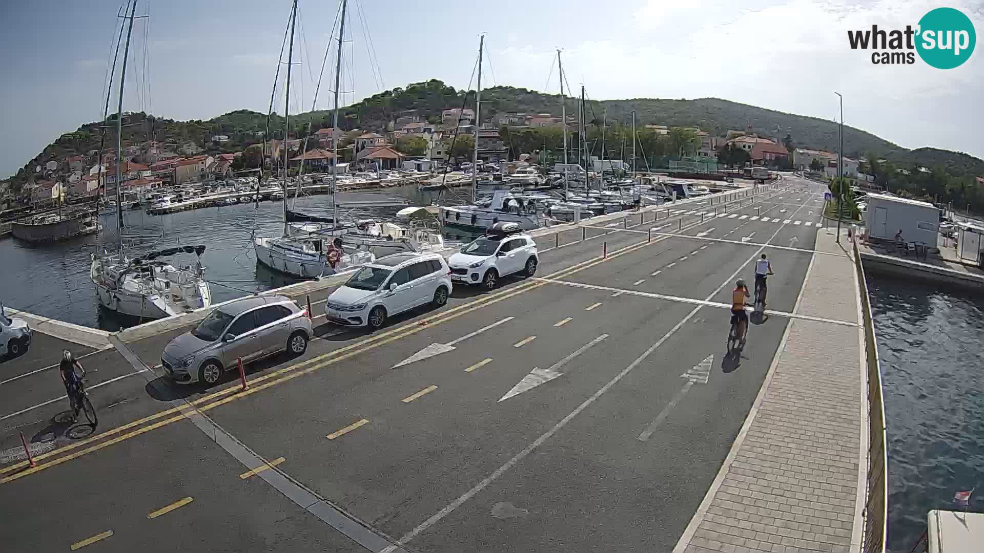 Dalmazia traghetto Tkon – webcam Croazia