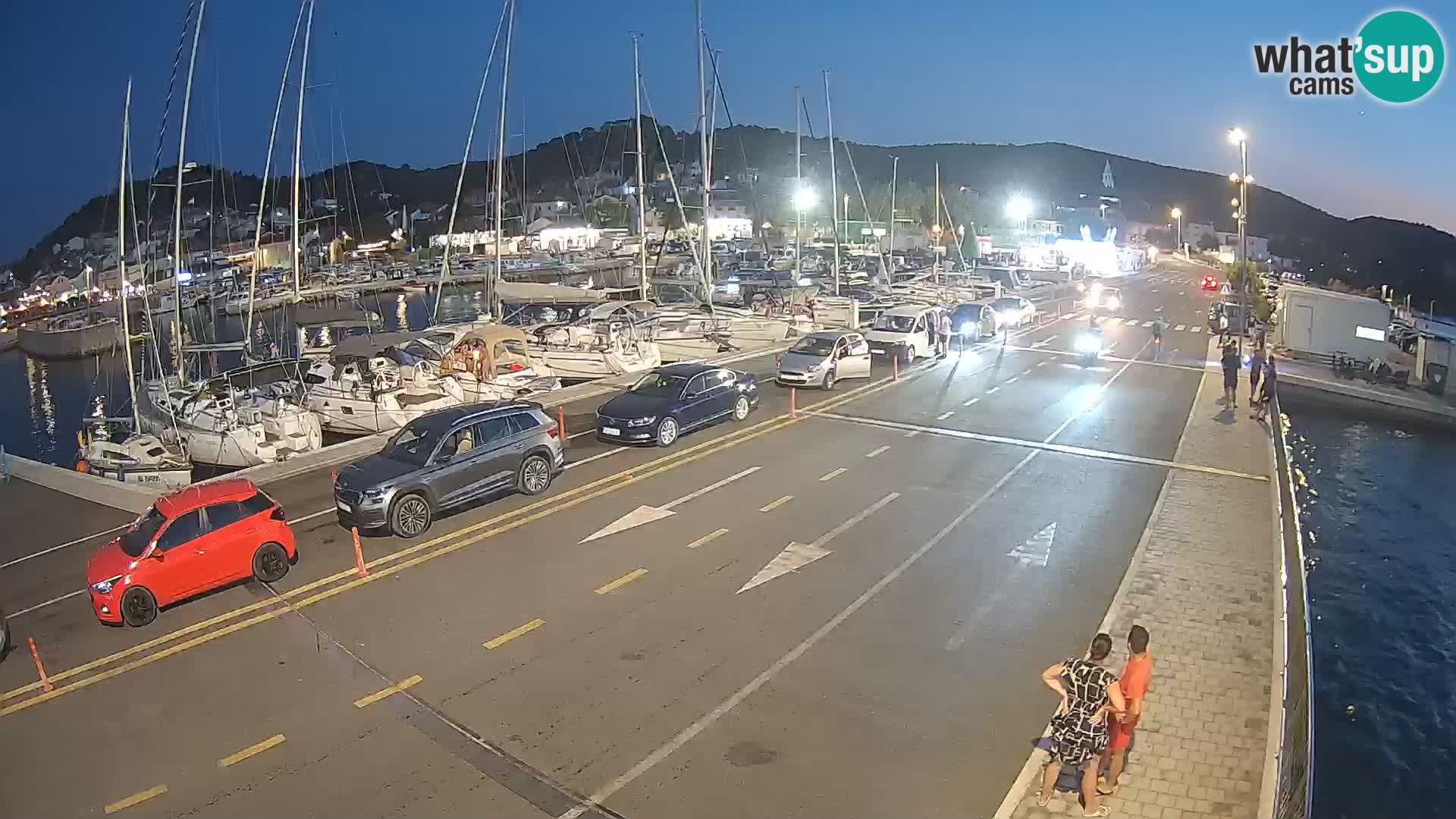 Dalmacija Trajekt Tkon – spletne kamere Hrvaška