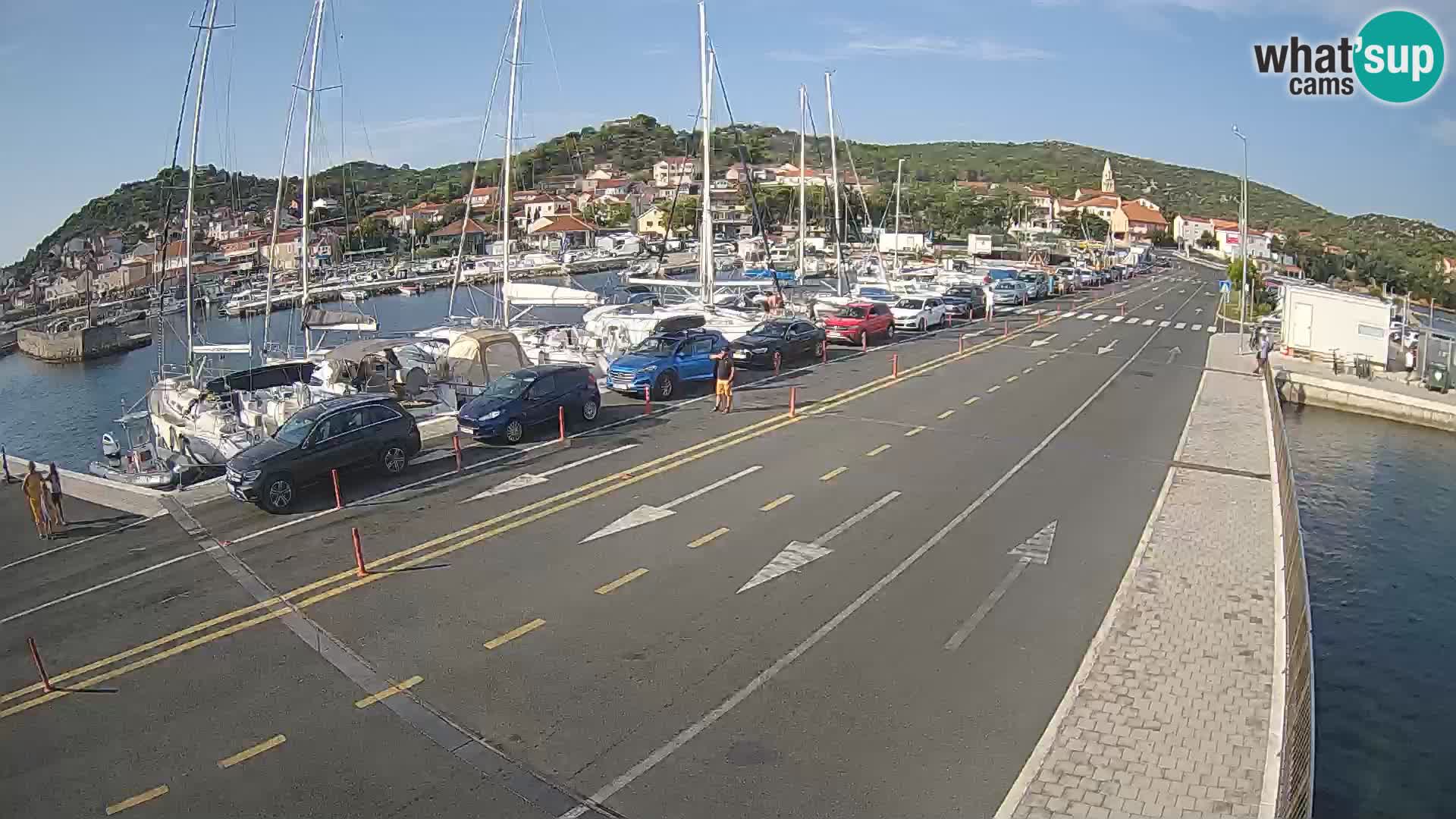 Dalmatia Tkon Ferry – webcams Croatia