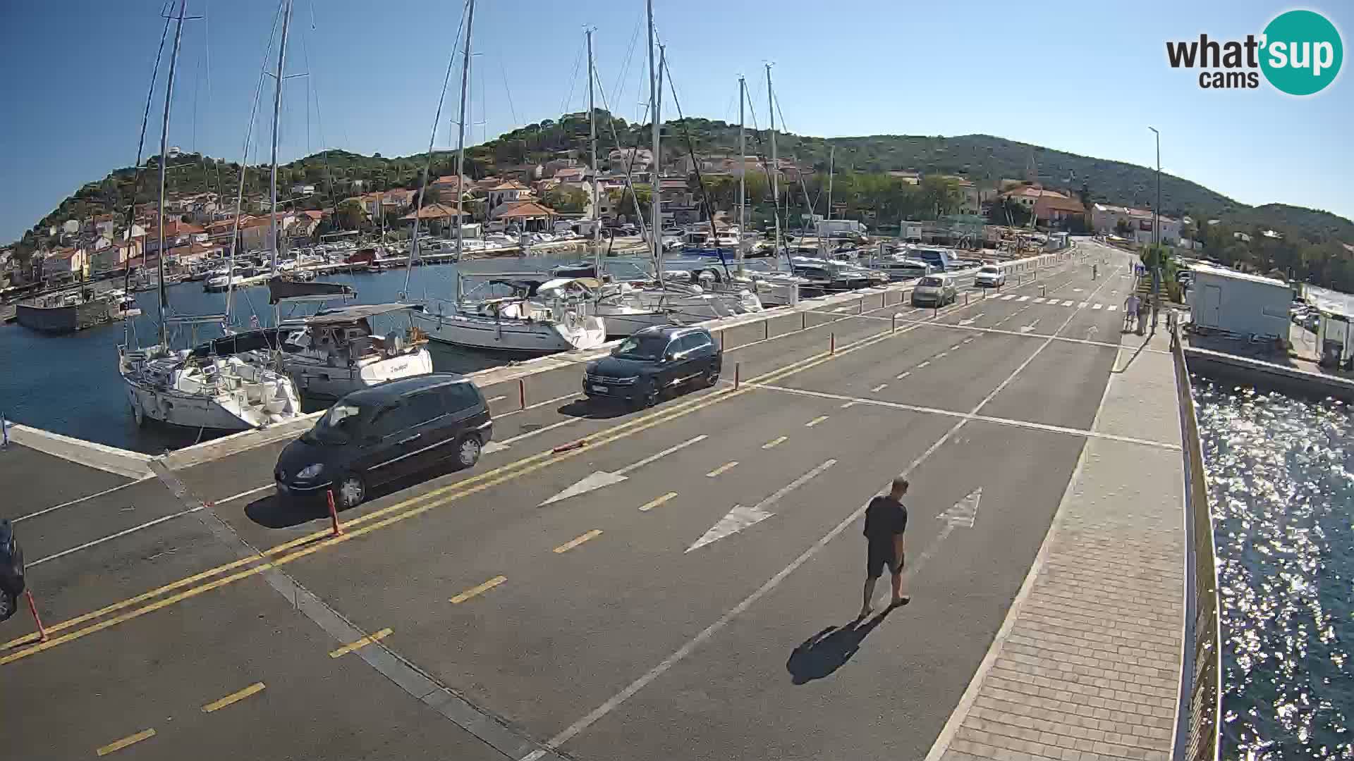 Dalmatia Tkon Ferry – webcams Croatia