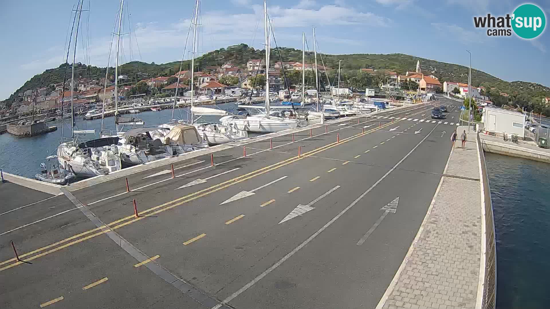 Dalmatia Tkon Ferry – webcams Croatia