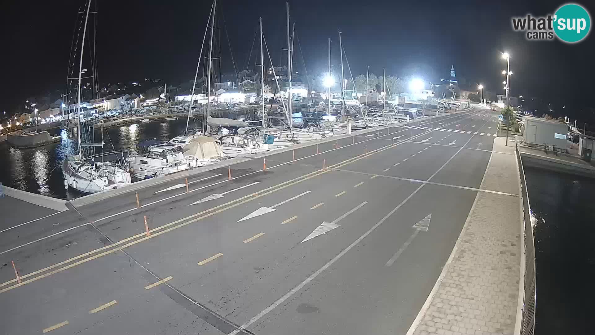 Dalmatia Tkon Ferry – webcams Croatia