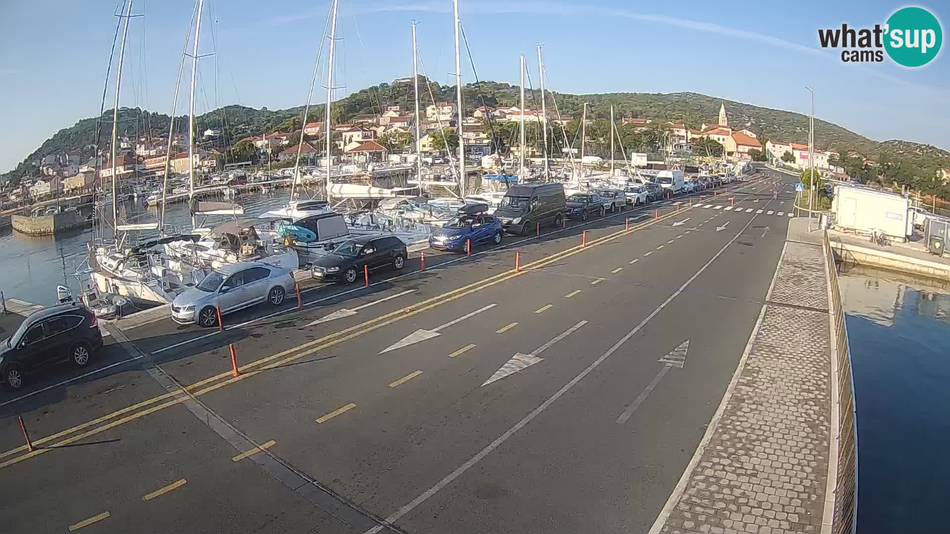 Dalmatia Tkon Ferry – webcams Croatia