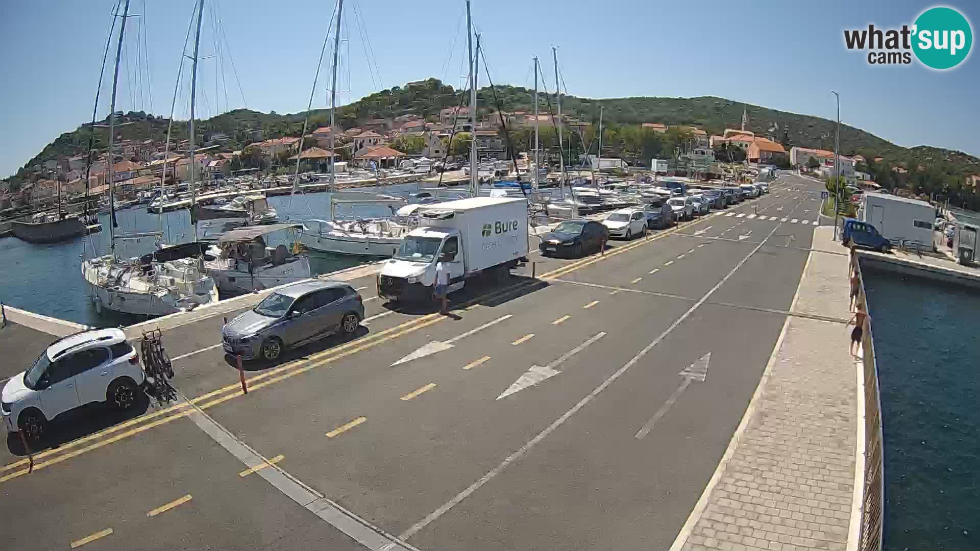 Dalmatien Tkon Fähre – Webcams Kroatien
