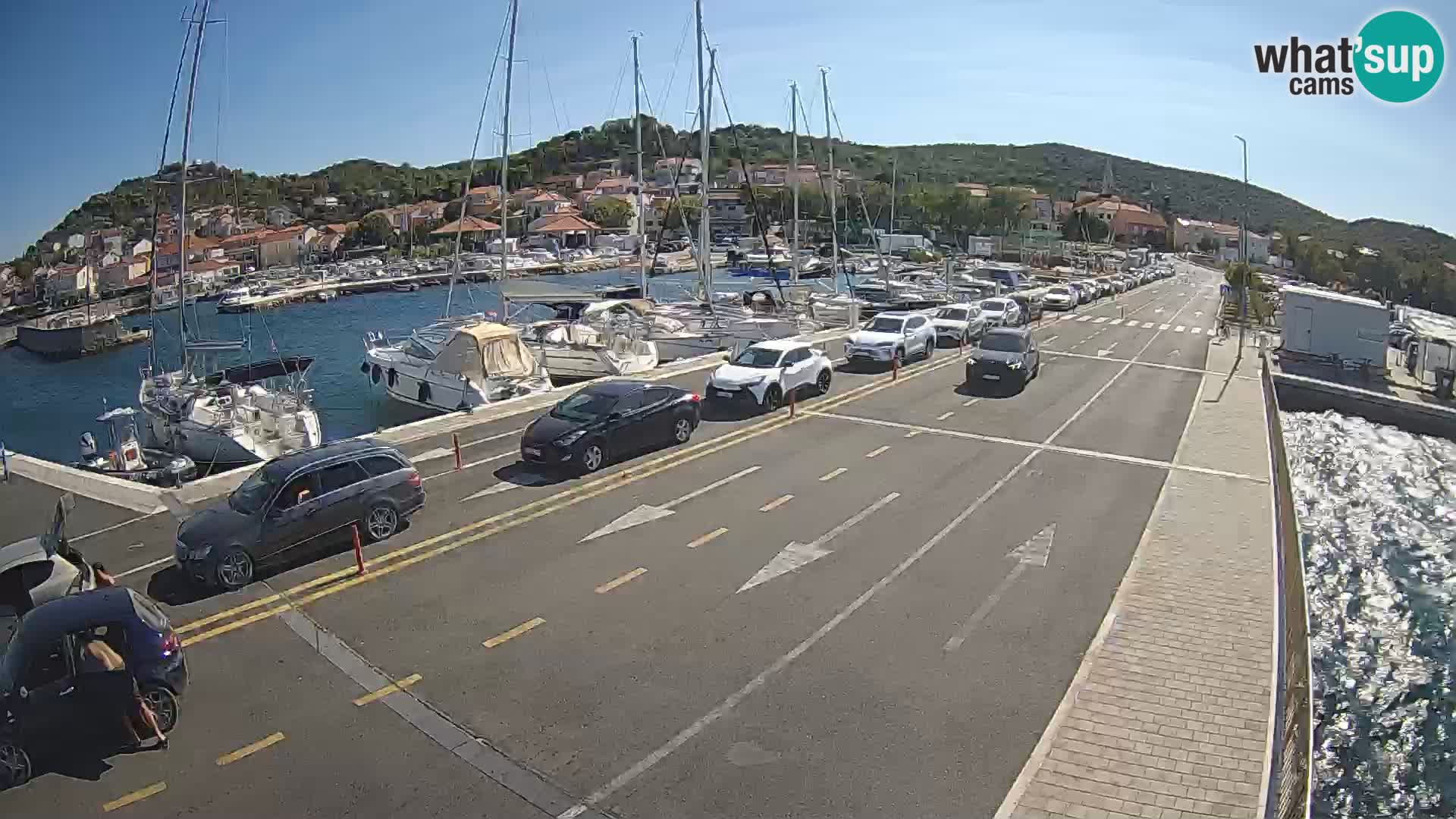 Dalmacia Tkon Transportar- webcams Croacia