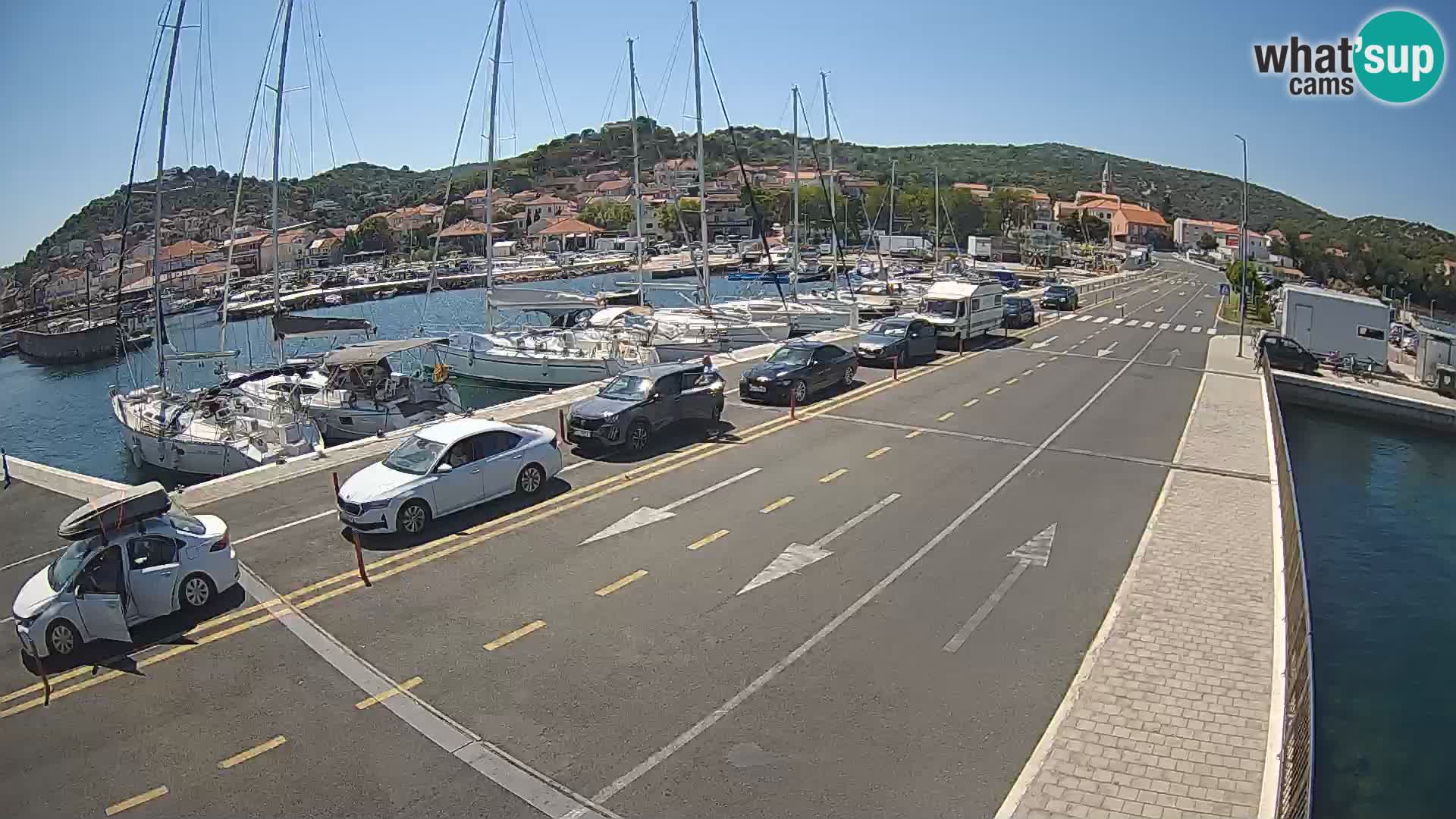 Dalmatia Tkon Ferry – webcams Croatia
