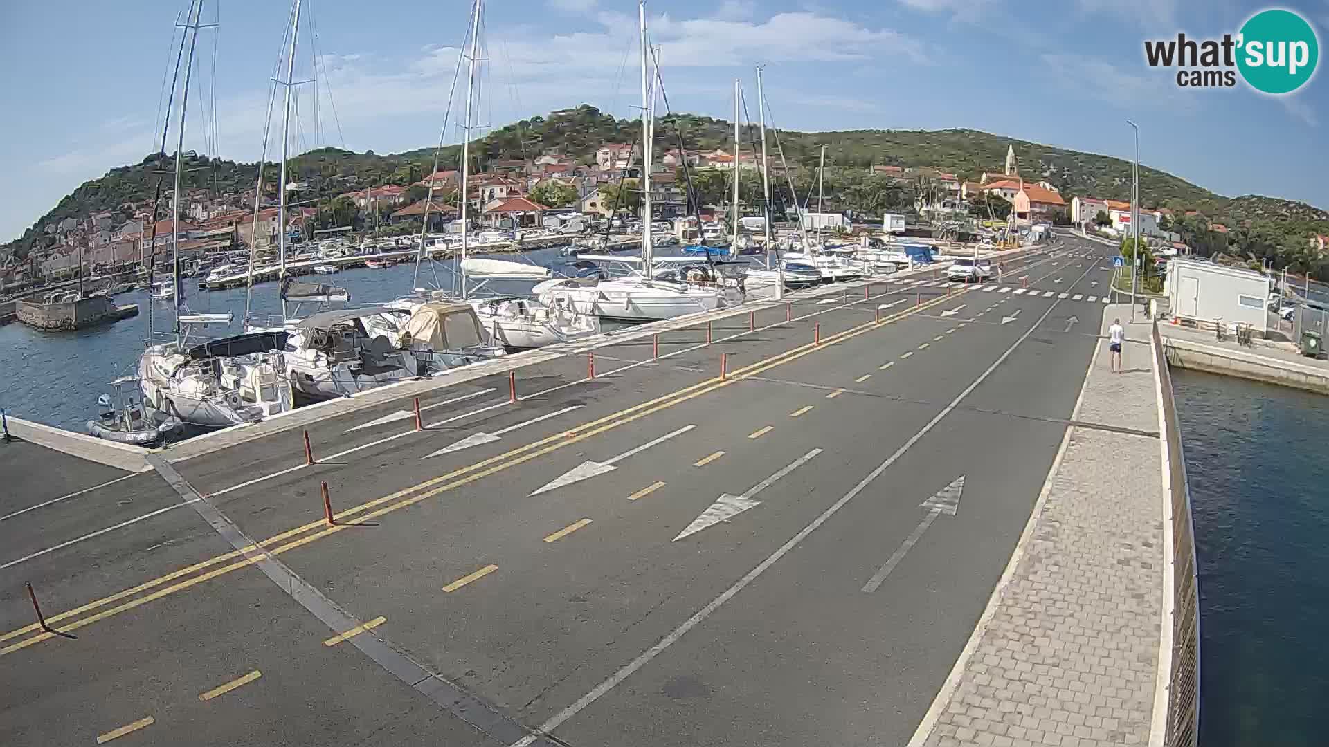 Dalmacia Tkon Transportar- webcams Croacia