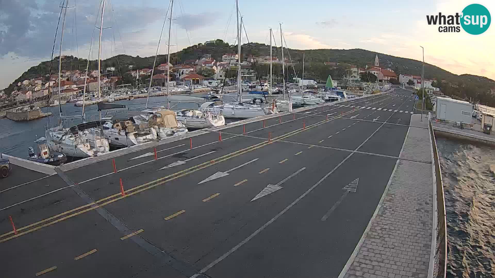 Dalmatien Tkon Fähre – Webcams Kroatien
