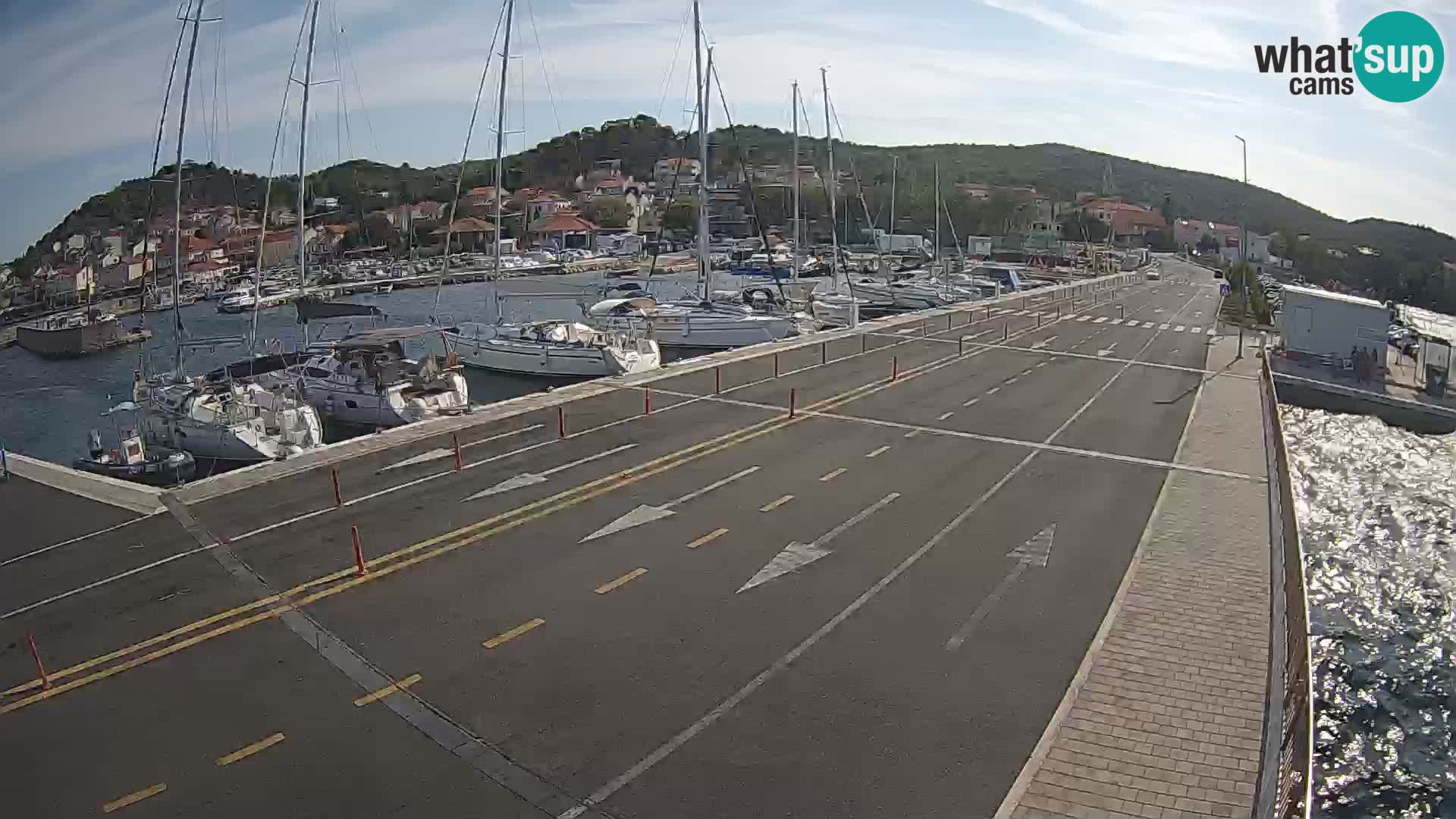 Dalmazia traghetto Tkon – webcam Croazia