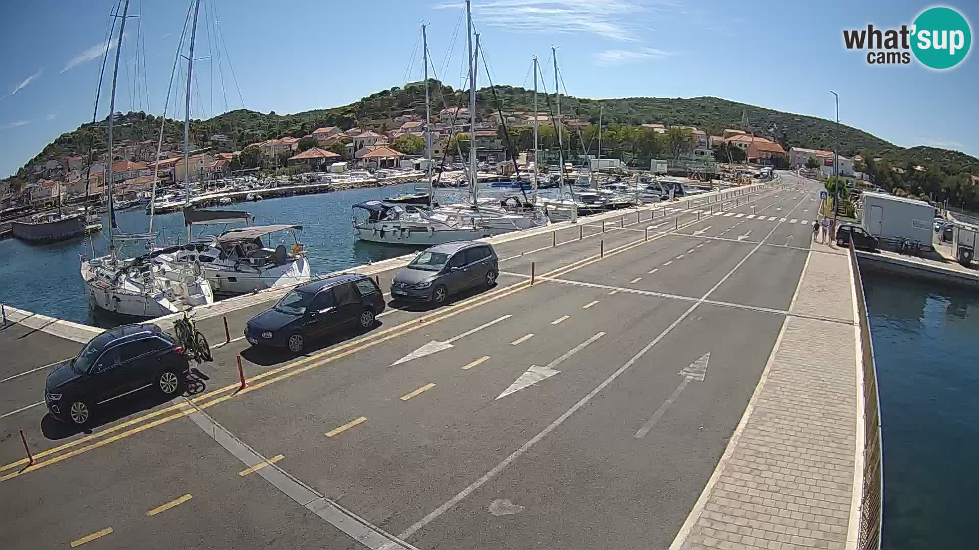 Dalmatia Tkon Ferry – webcams Croatia