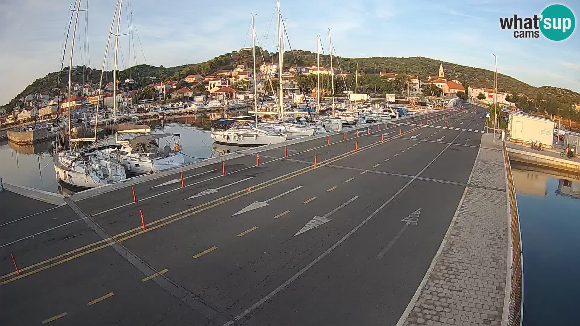 Dalmatia Tkon Ferry – webcams Croatia