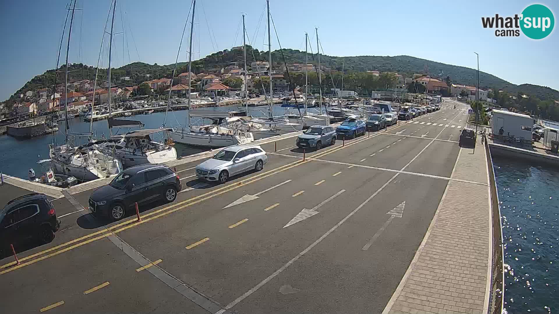 Dalmazia traghetto Tkon – webcam Croazia