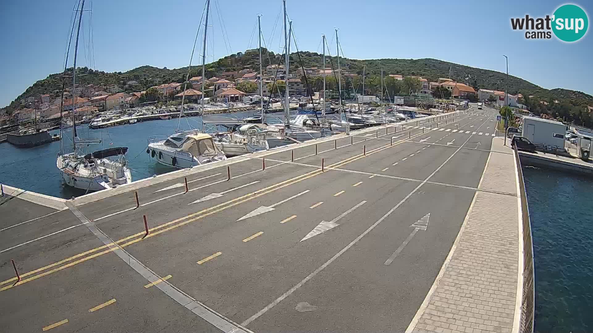 Dalmazia traghetto Tkon – webcam Croazia