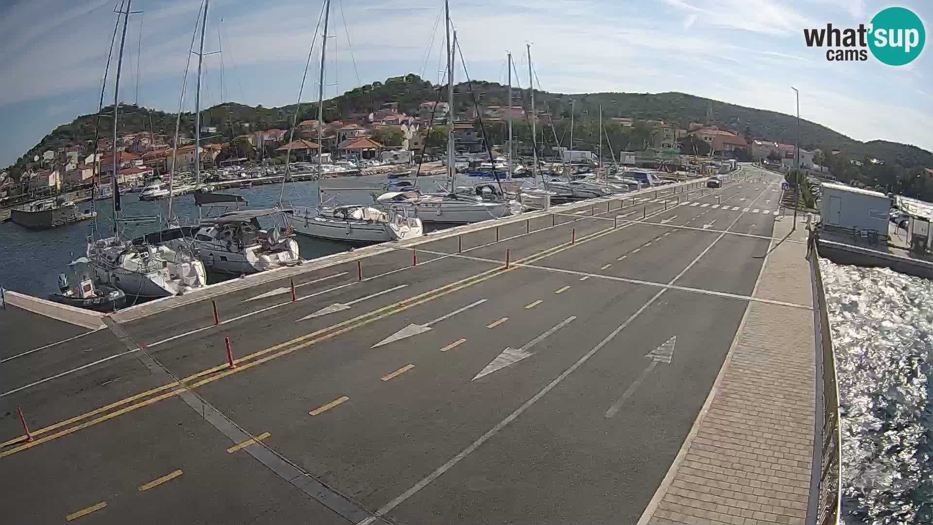 Dalmatien Tkon Fähre – Webcams Kroatien