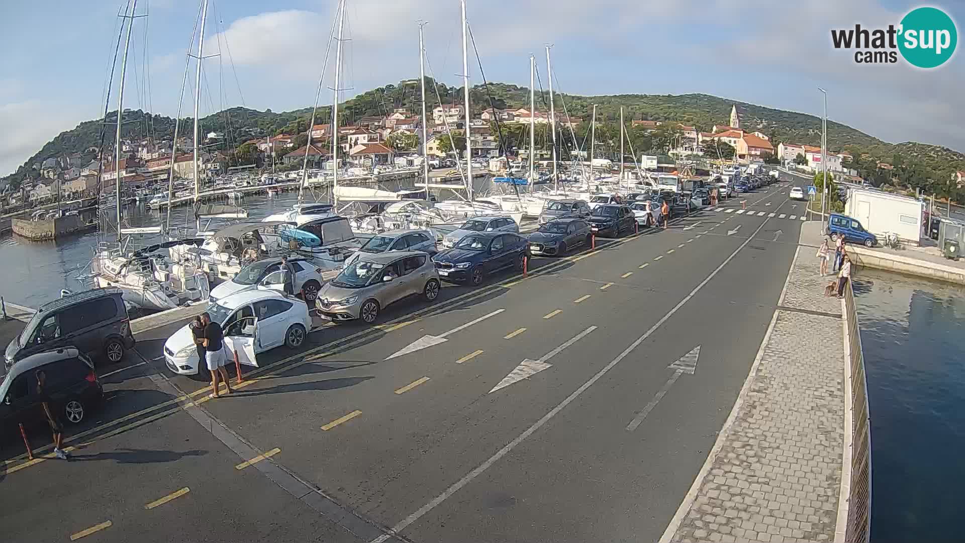 Dalmatia Tkon Ferry – webcams Croatia