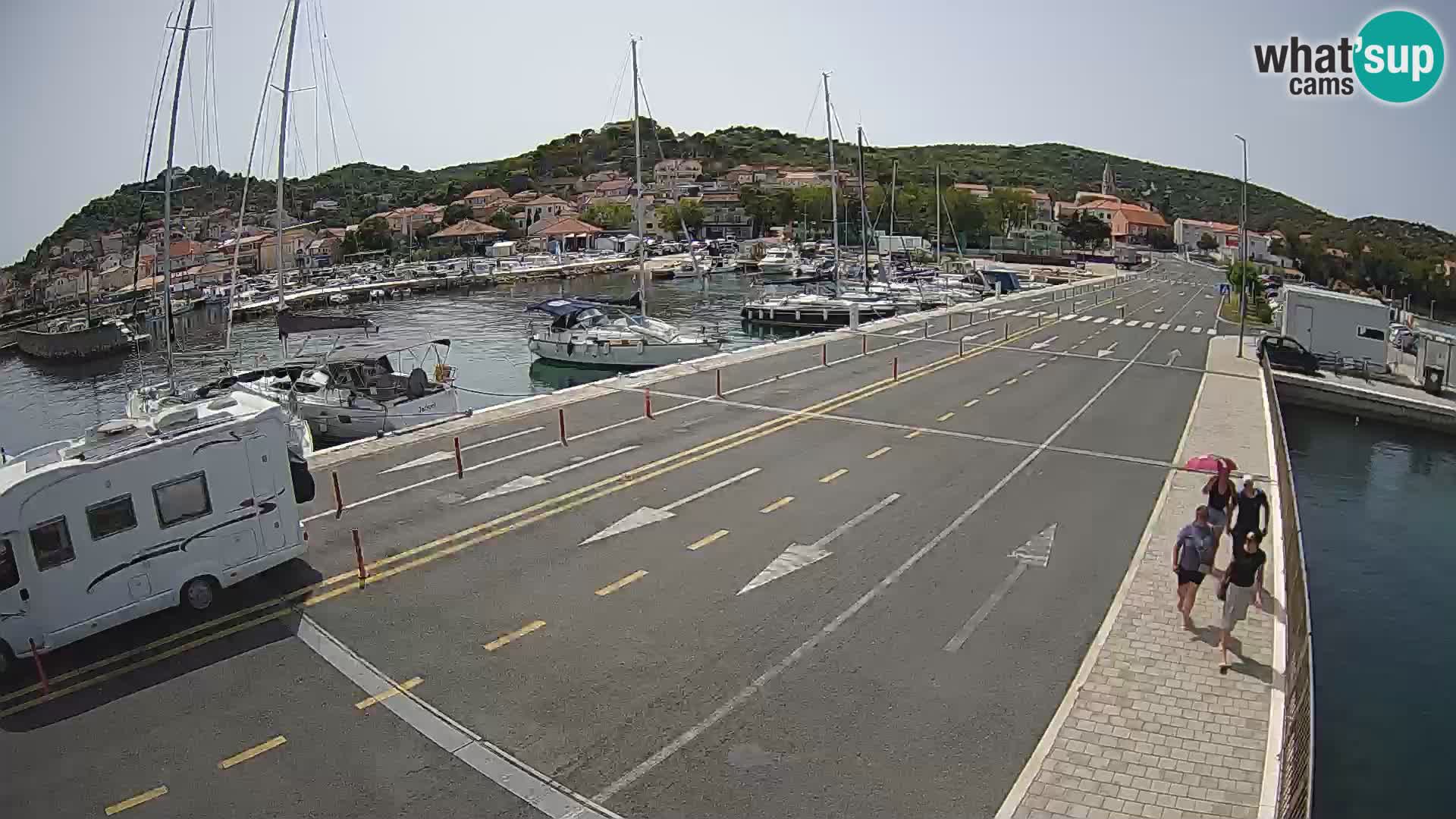Dalmatia Tkon Ferry – webcams Croatia