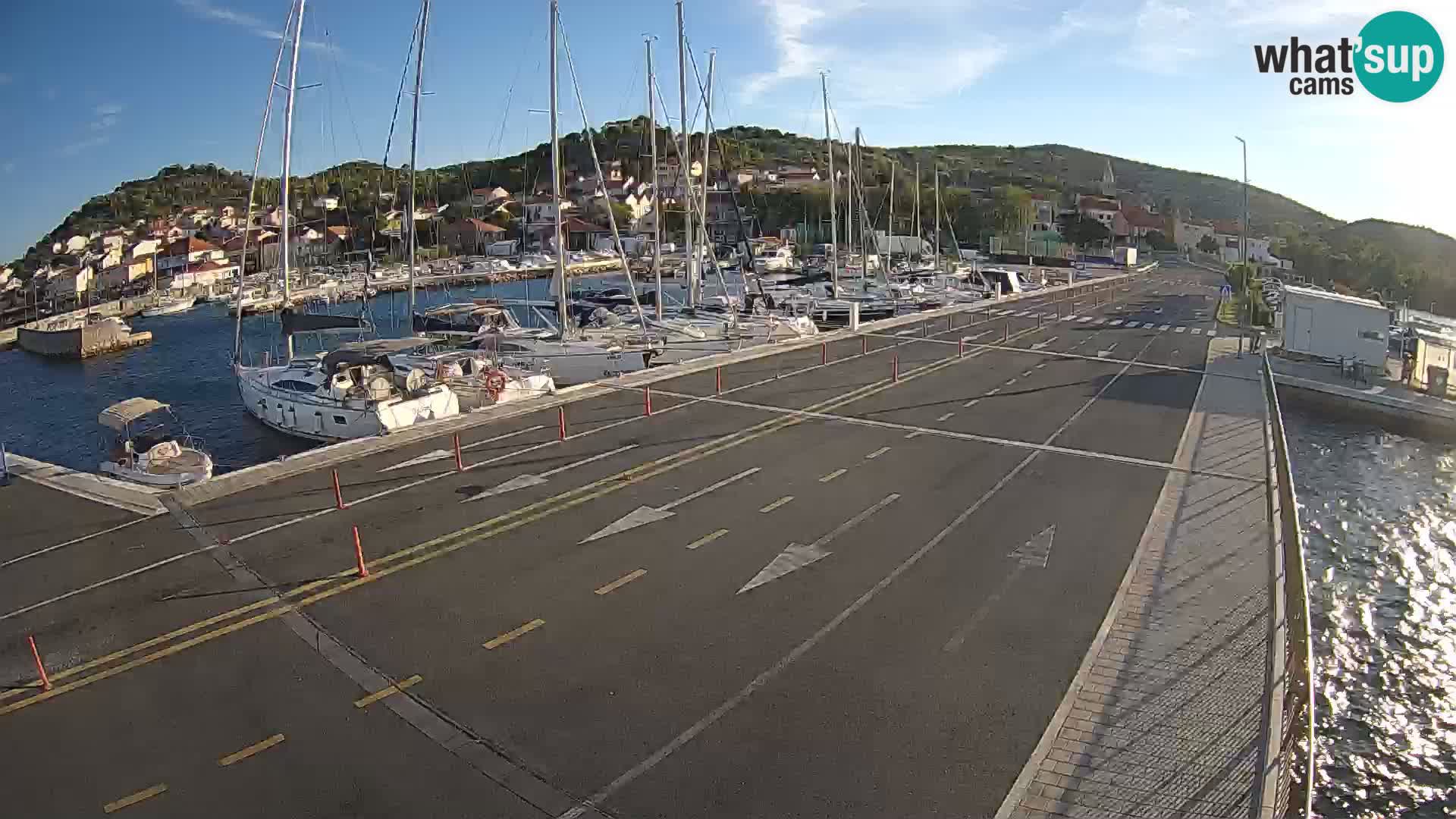 Dalmazia traghetto Tkon – webcam Croazia