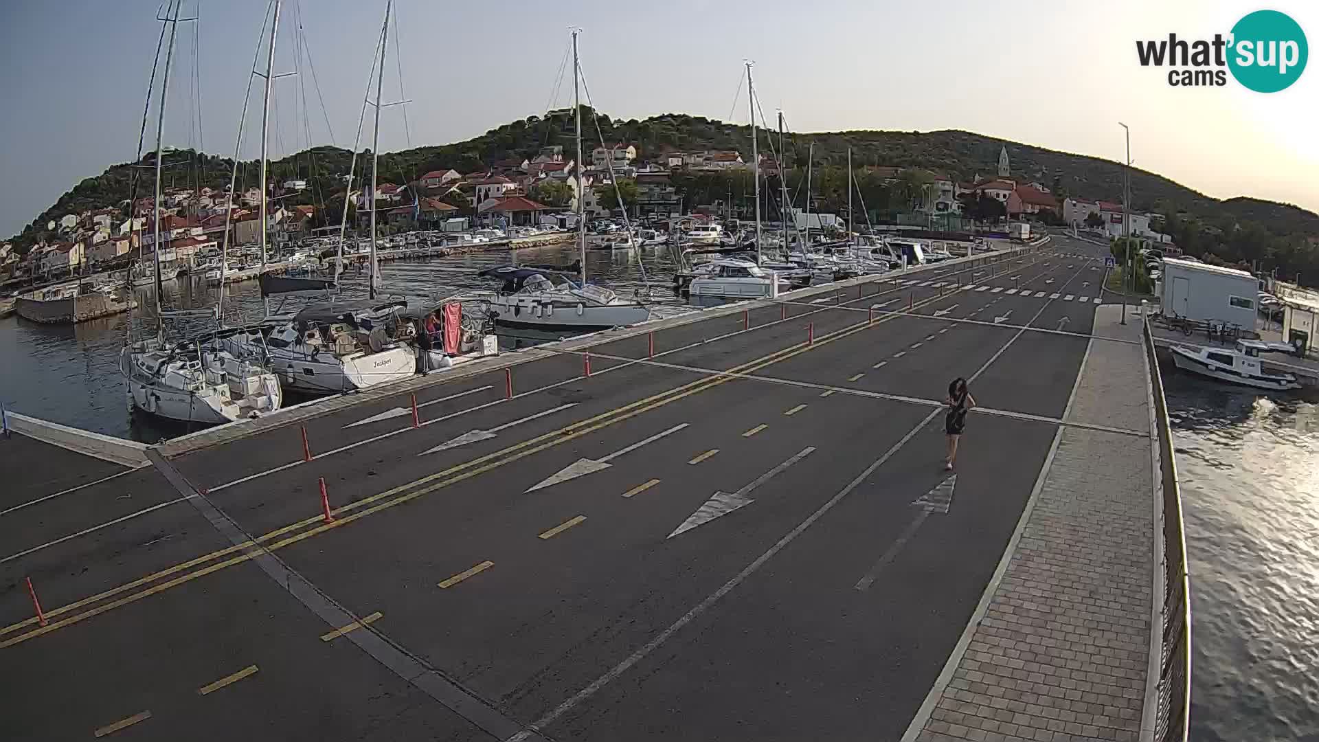 Dalmatia Tkon Ferry – webcams Croatia