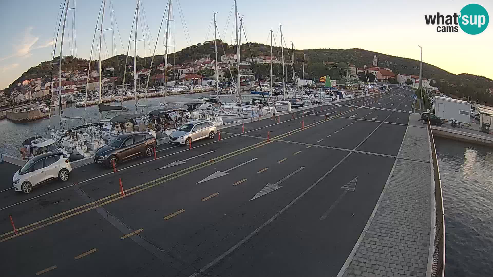 Dalmatien Tkon Fähre – Webcams Kroatien