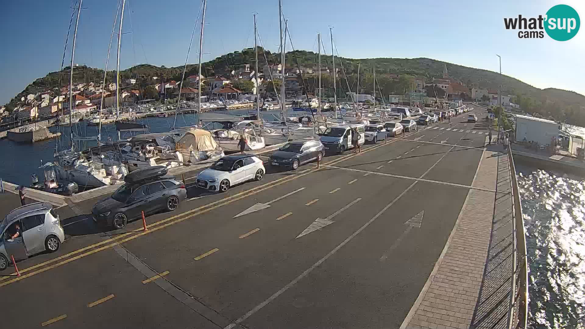 Dalmatien Tkon Fähre – Webcams Kroatien