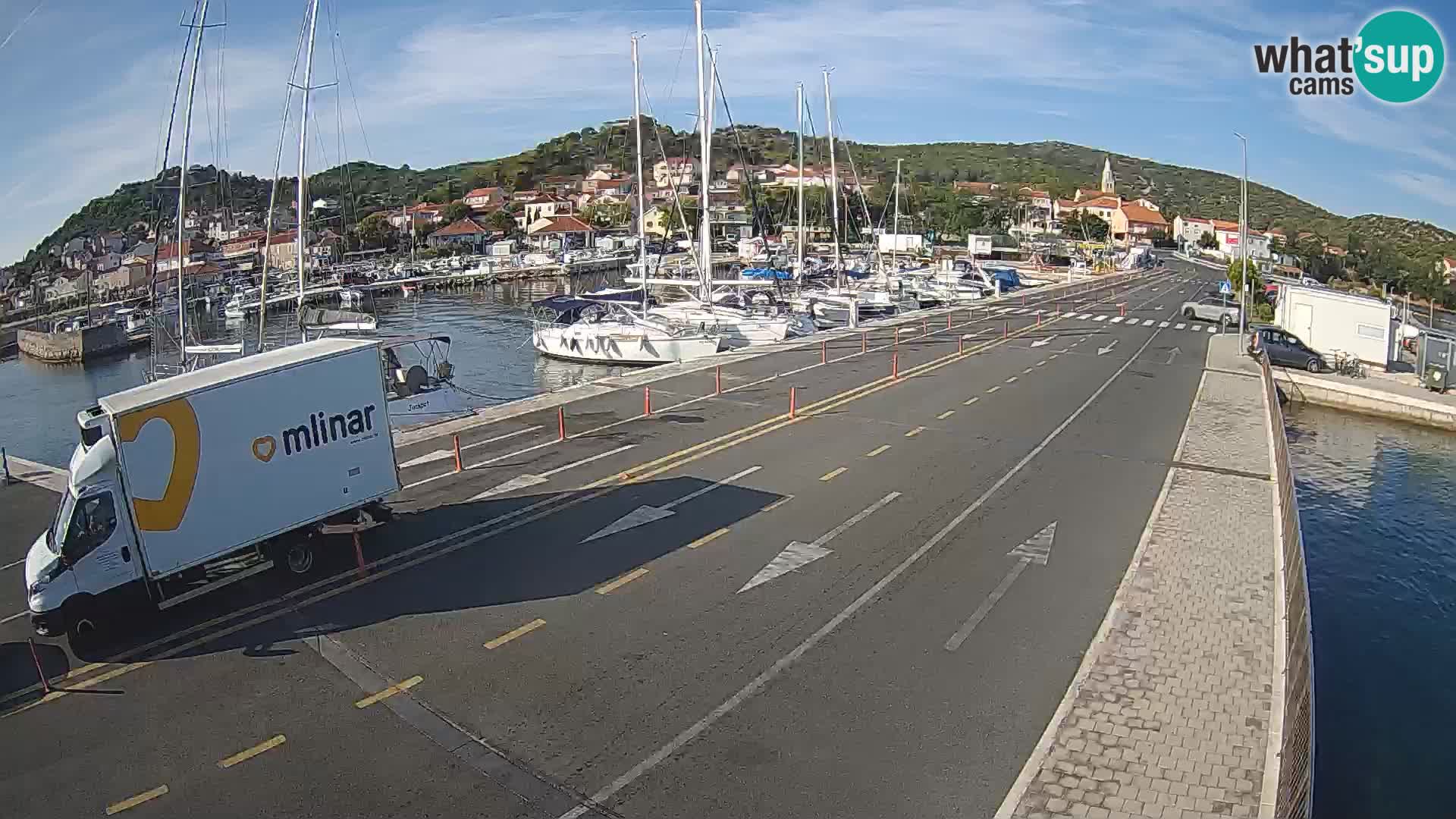 Dalmatia Tkon Ferry – webcams Croatia