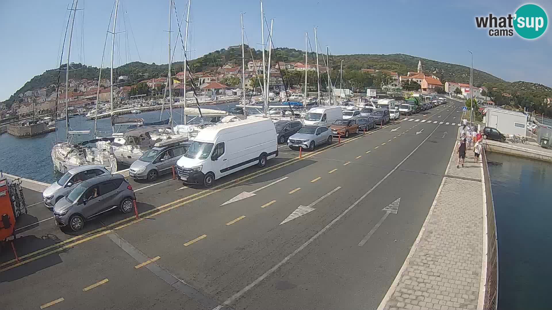 Dalmatia Tkon Ferry – webcams Croatia