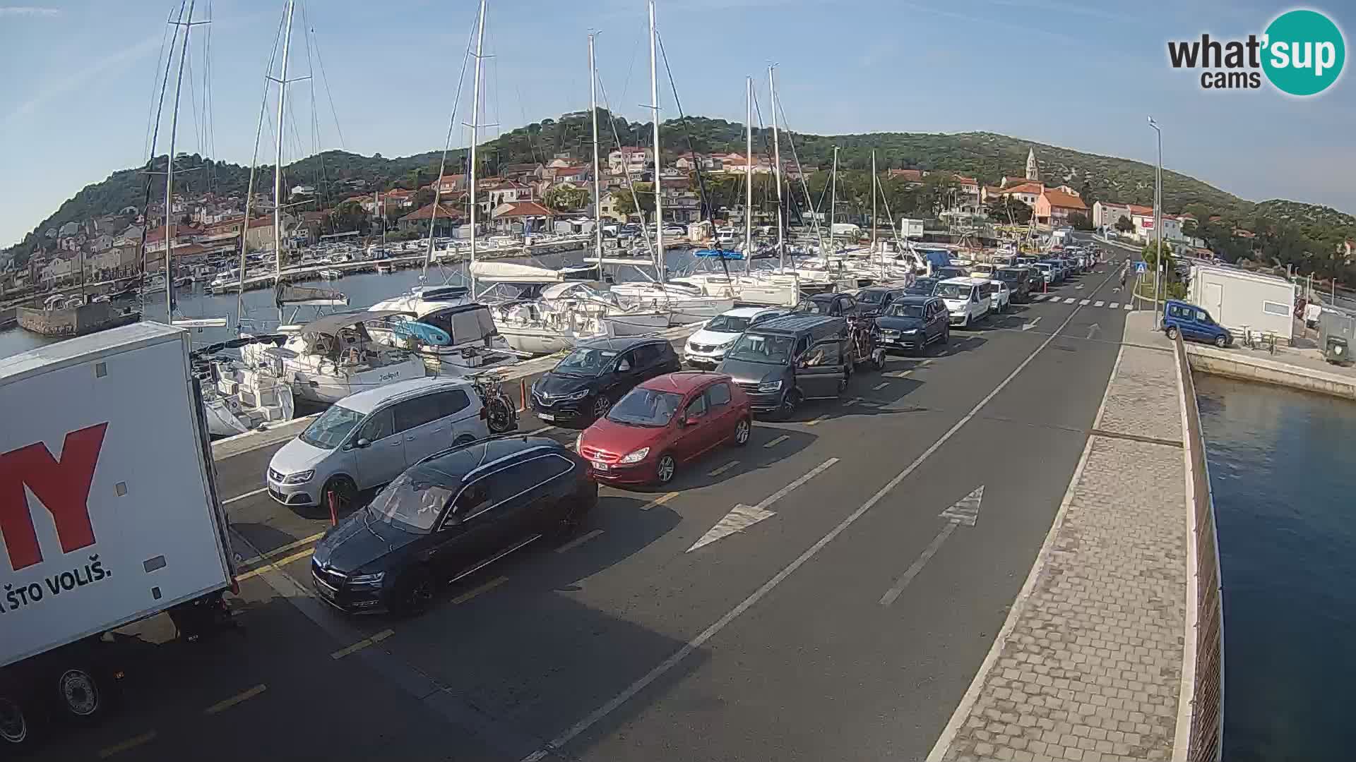 Dalmatia Tkon Ferry – webcams Croatia