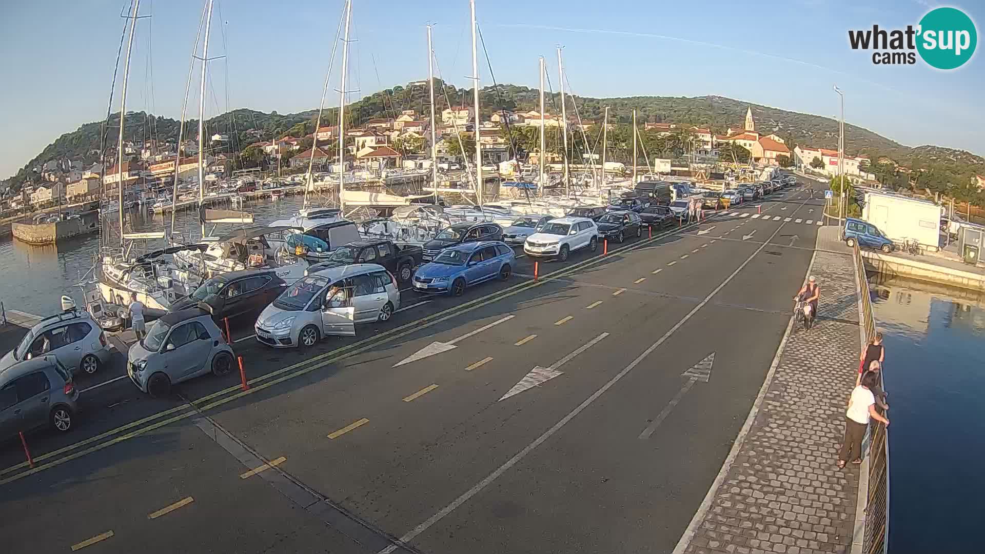 Trajekt Dalmacija Tkon – web kamere Hrvatska