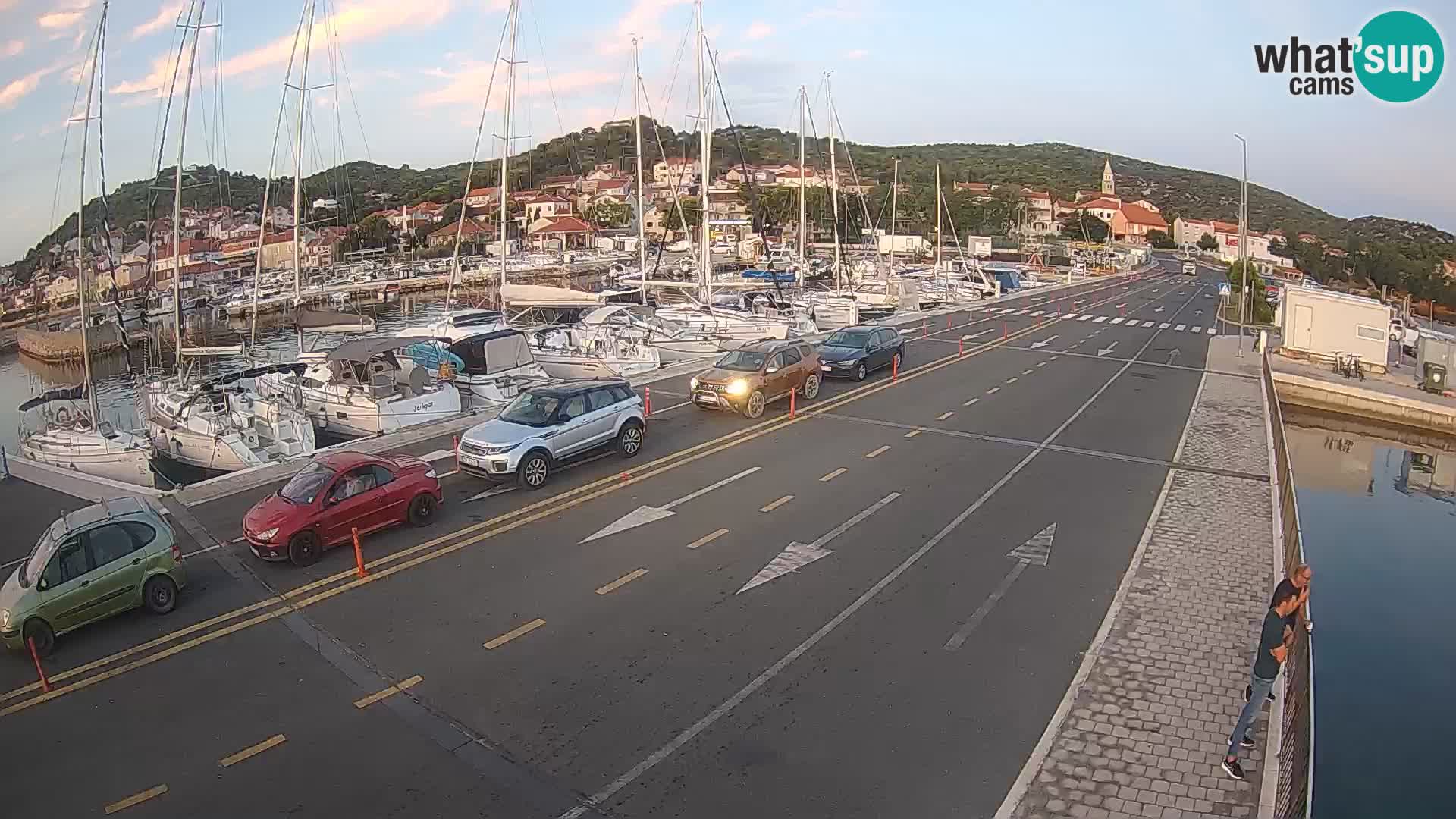 Dalmacia Tkon Transportar- webcams Croacia