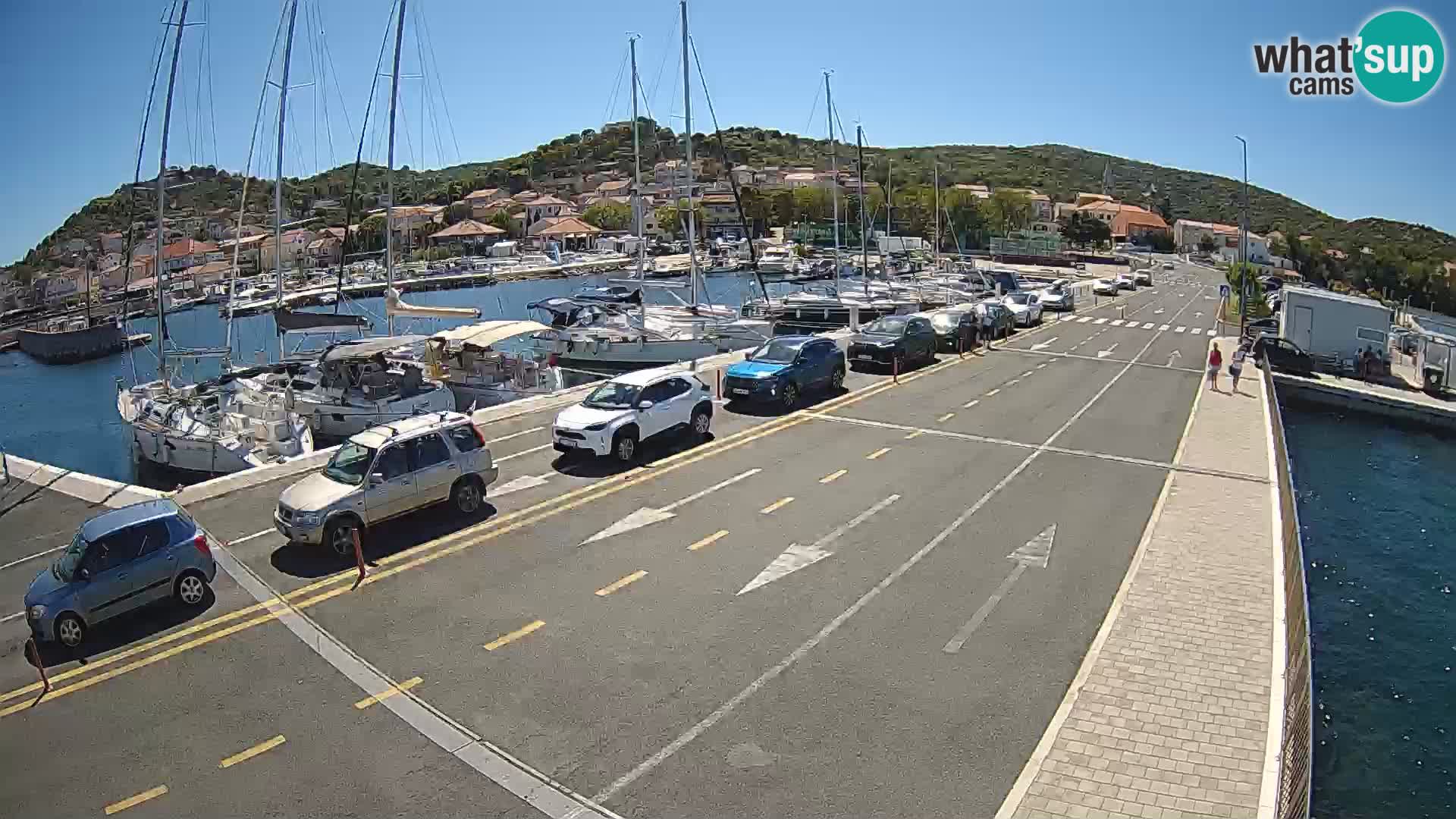 Dalmazia traghetto Tkon – webcam Croazia