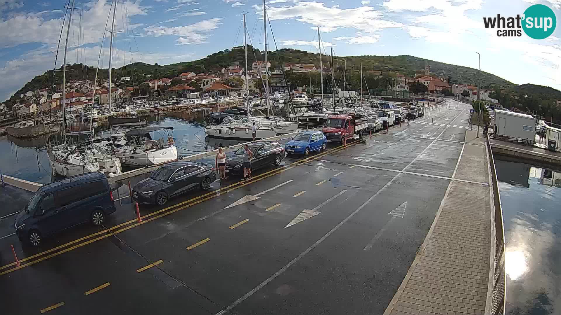Dalmazia traghetto Tkon – webcam Croazia
