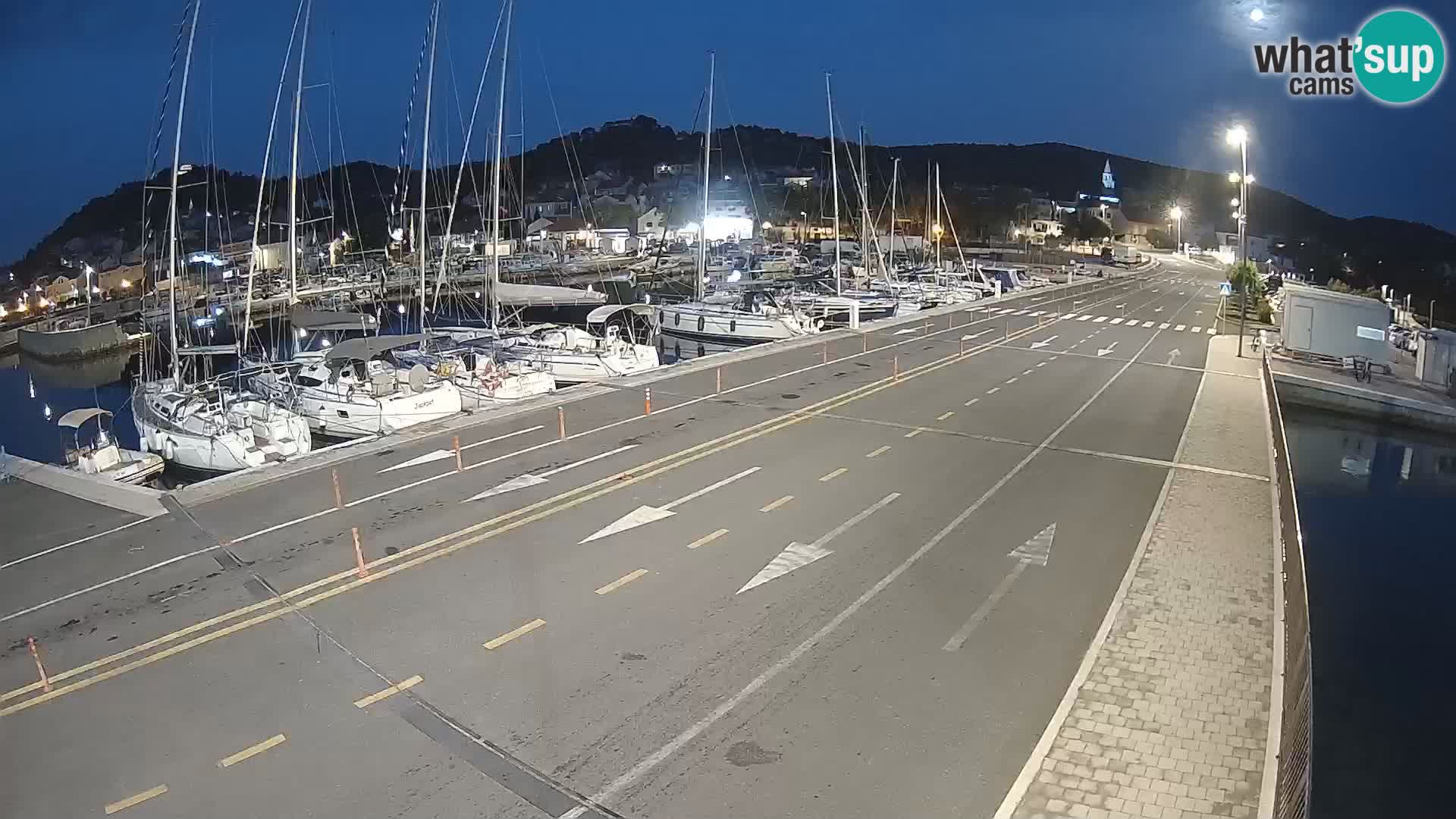 Dalmacia Tkon Transportar- webcams Croacia