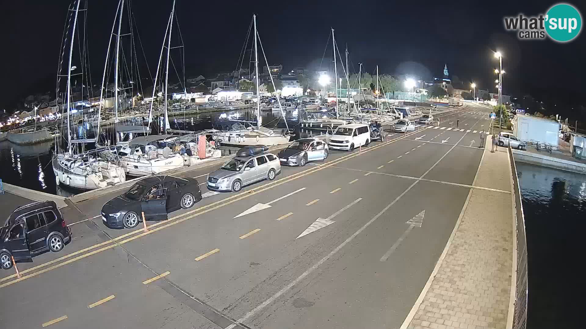 Dalmazia traghetto Tkon – webcam Croazia