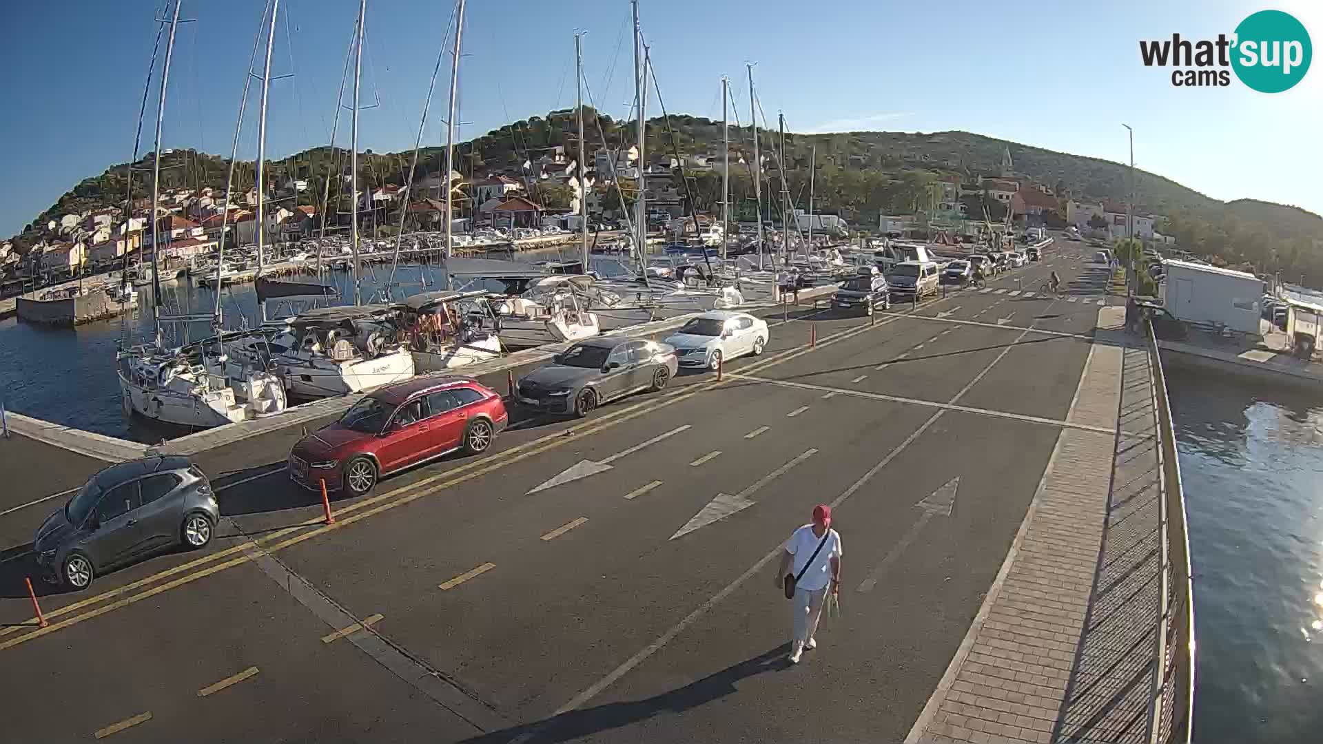 Dalmatia Tkon Ferry – webcams Croatia