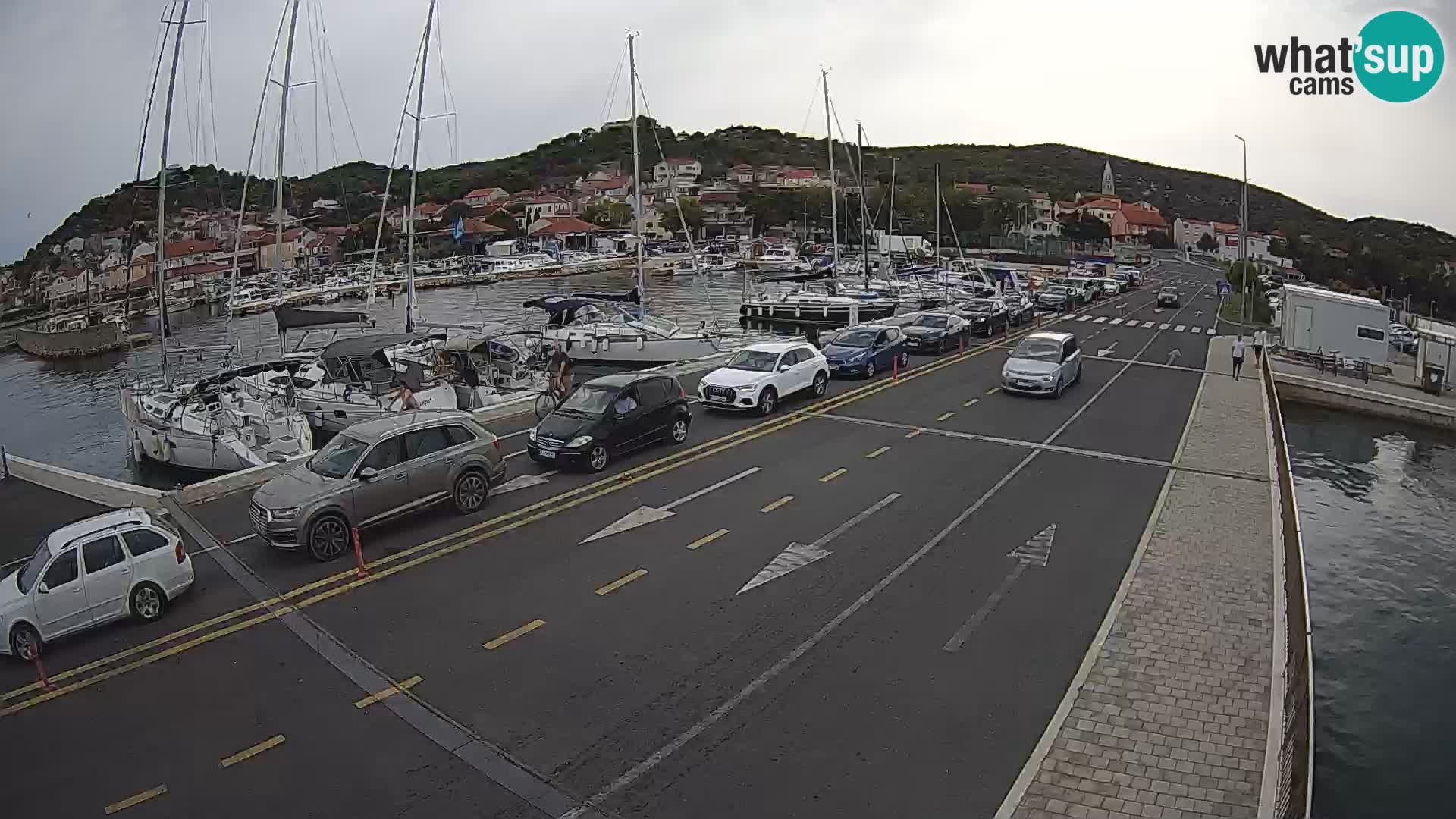 Dalmazia traghetto Tkon – webcam Croazia
