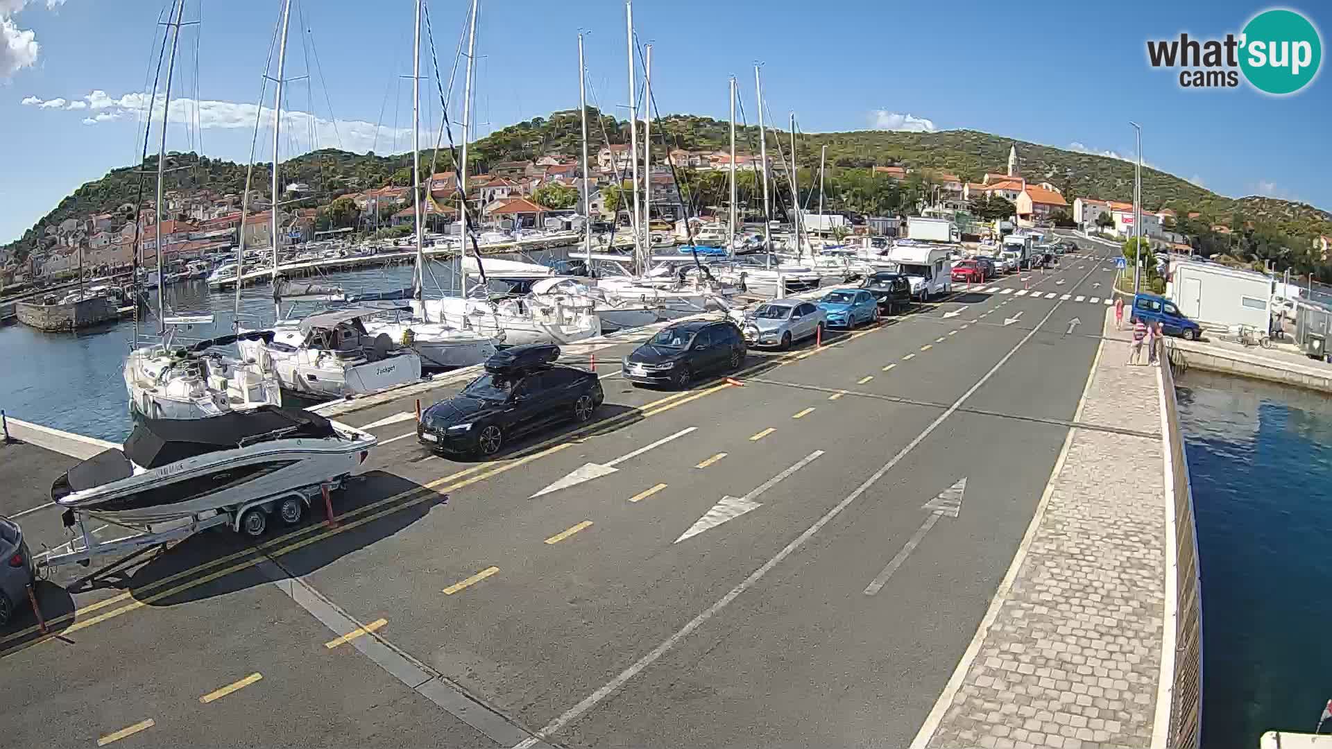 Dalmatien Tkon Fähre – Webcams Kroatien
