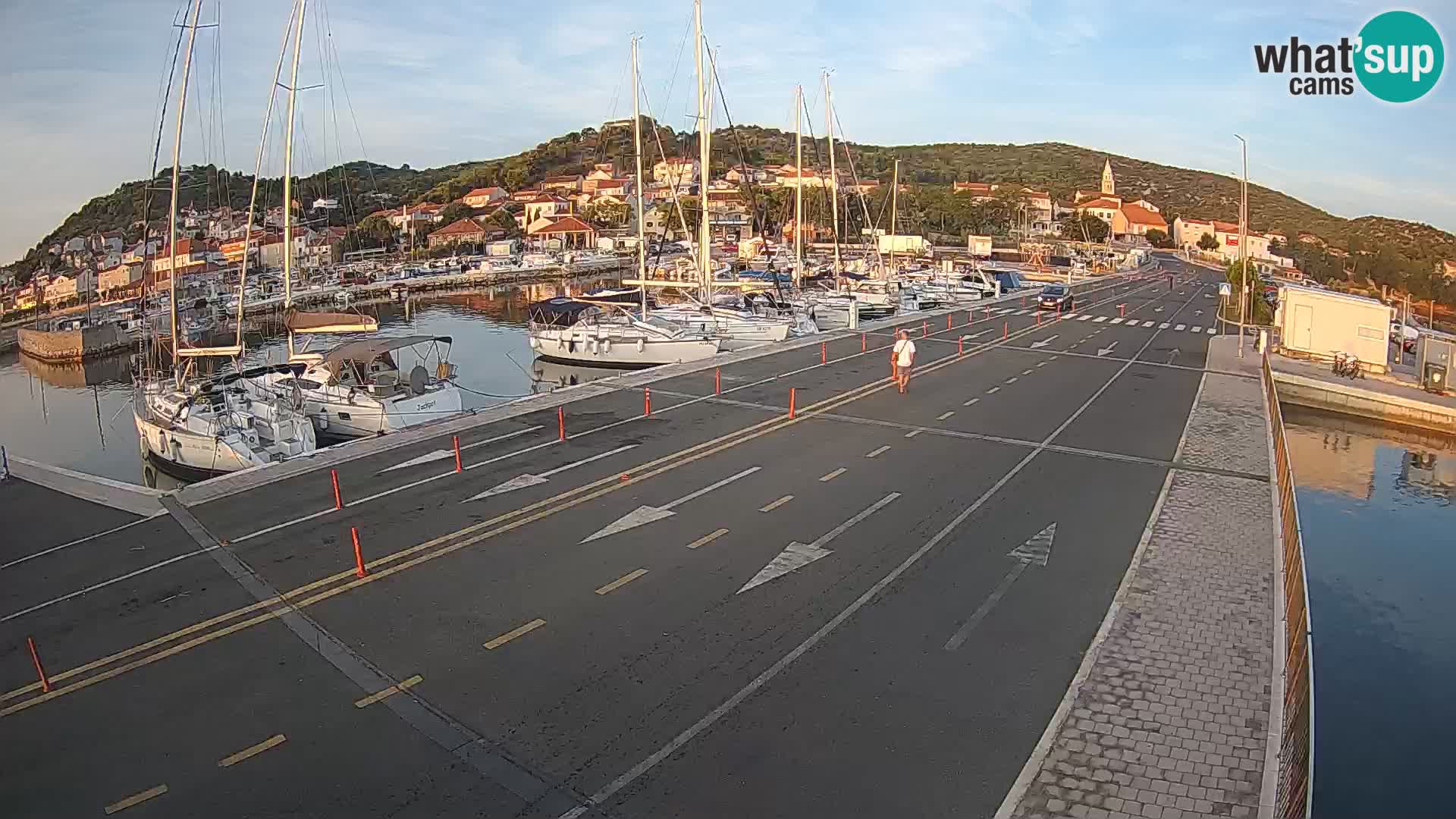 Dalmazia traghetto Tkon – webcam Croazia