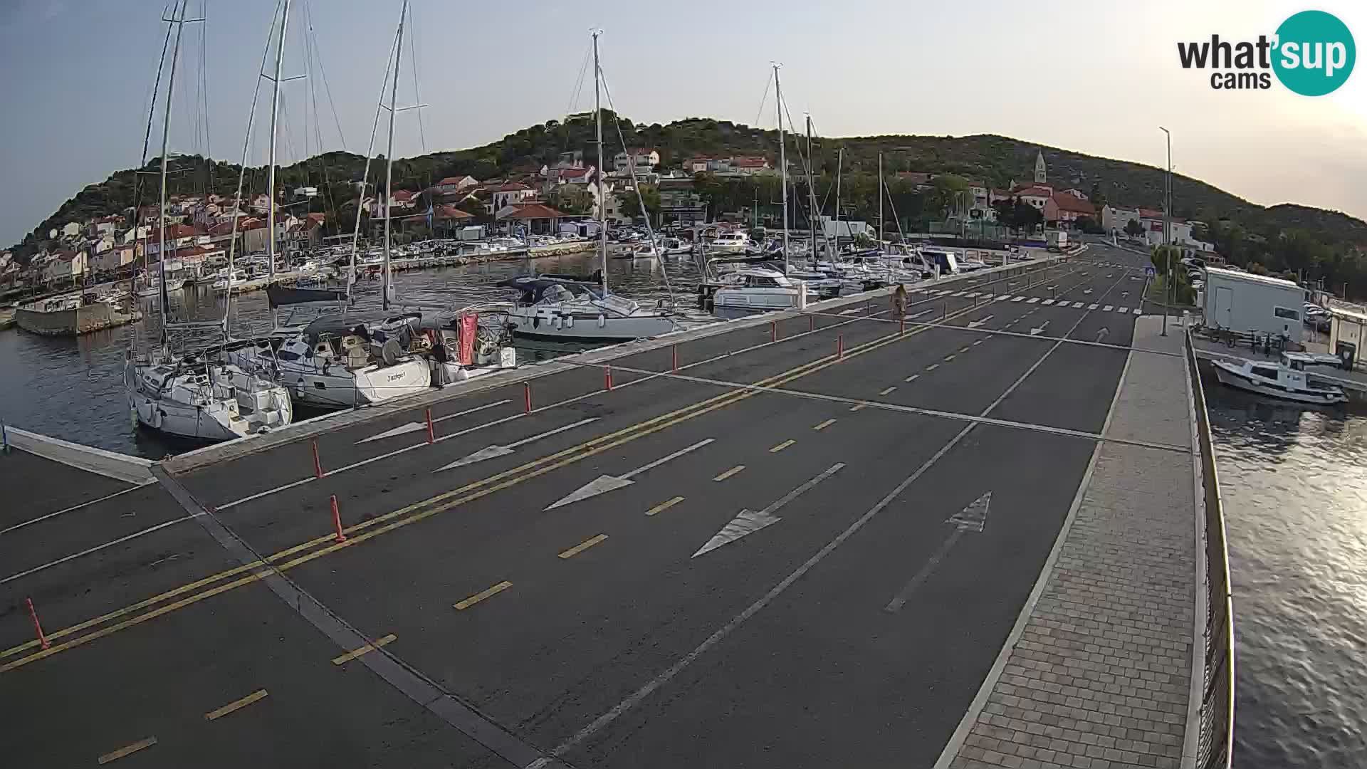 Dalmatia Tkon Ferry – webcams Croatia