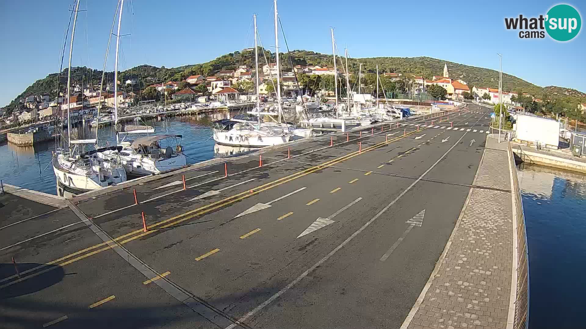 Dalmatia Tkon Ferry – webcams Croatia