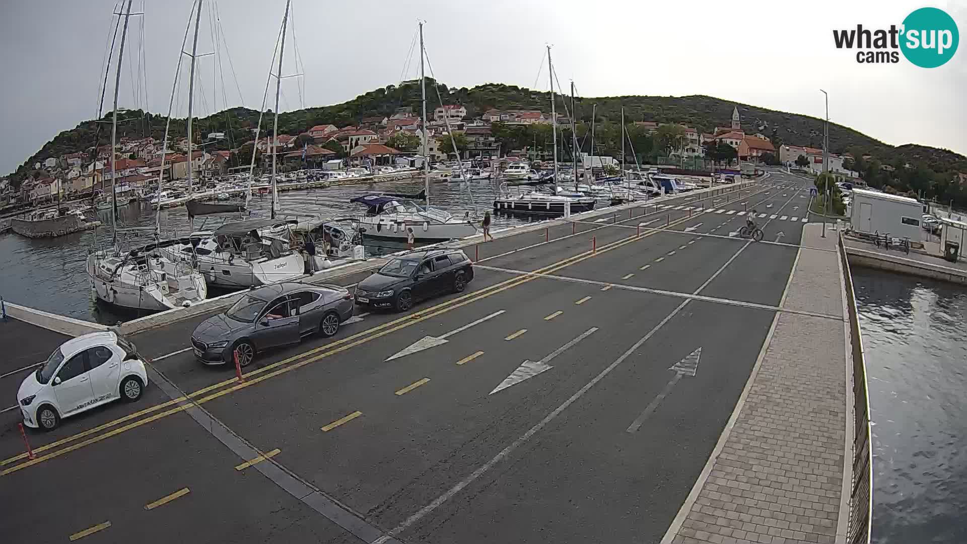 Dalmacia Tkon Transportar- webcams Croacia
