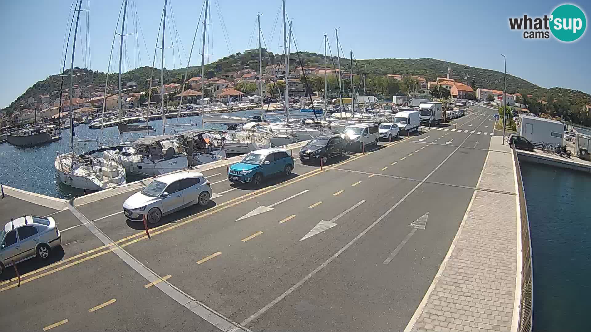 Dalmatia Tkon Ferry – webcams Croatia