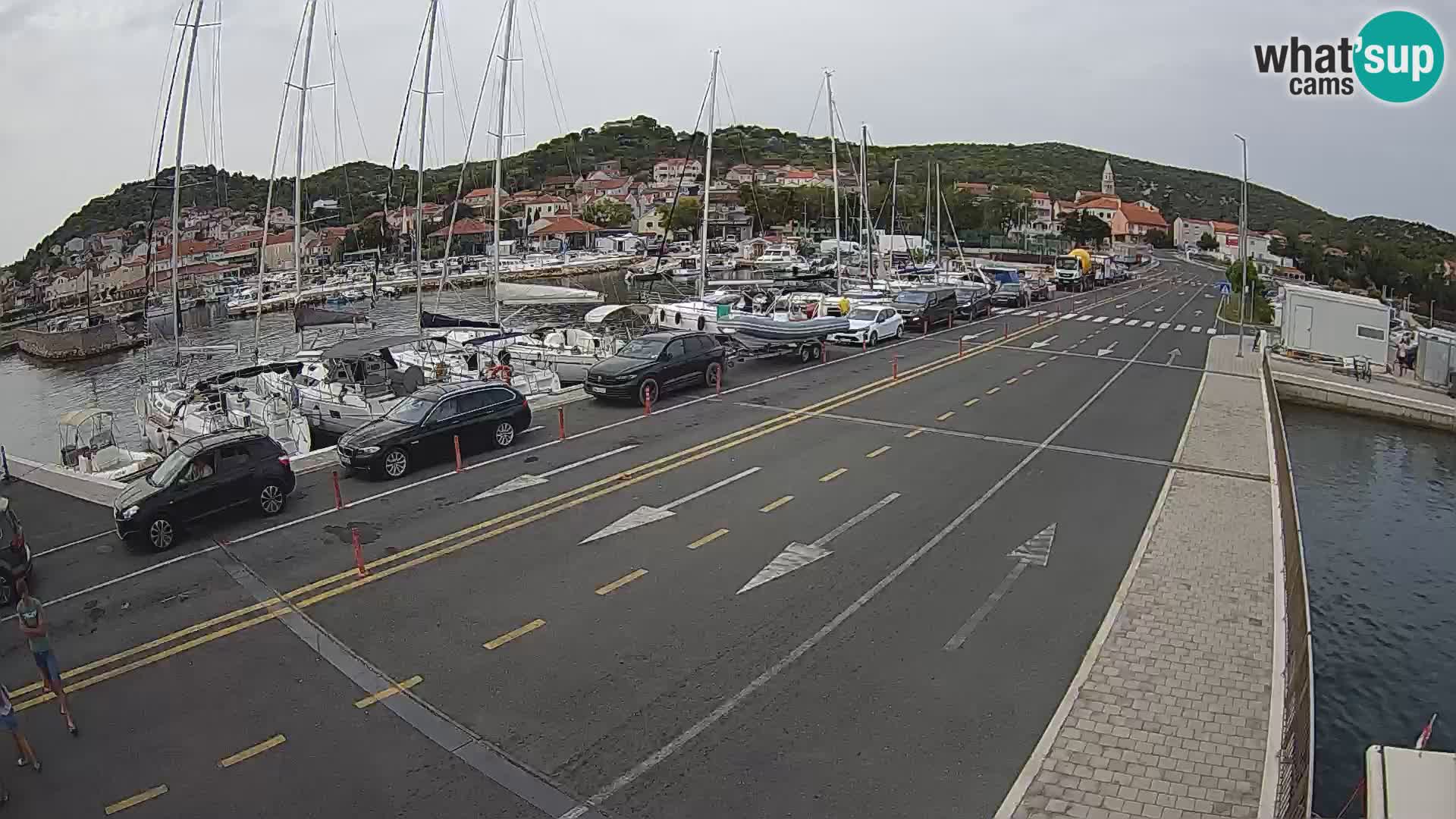 Dalmazia traghetto Tkon – webcam Croazia