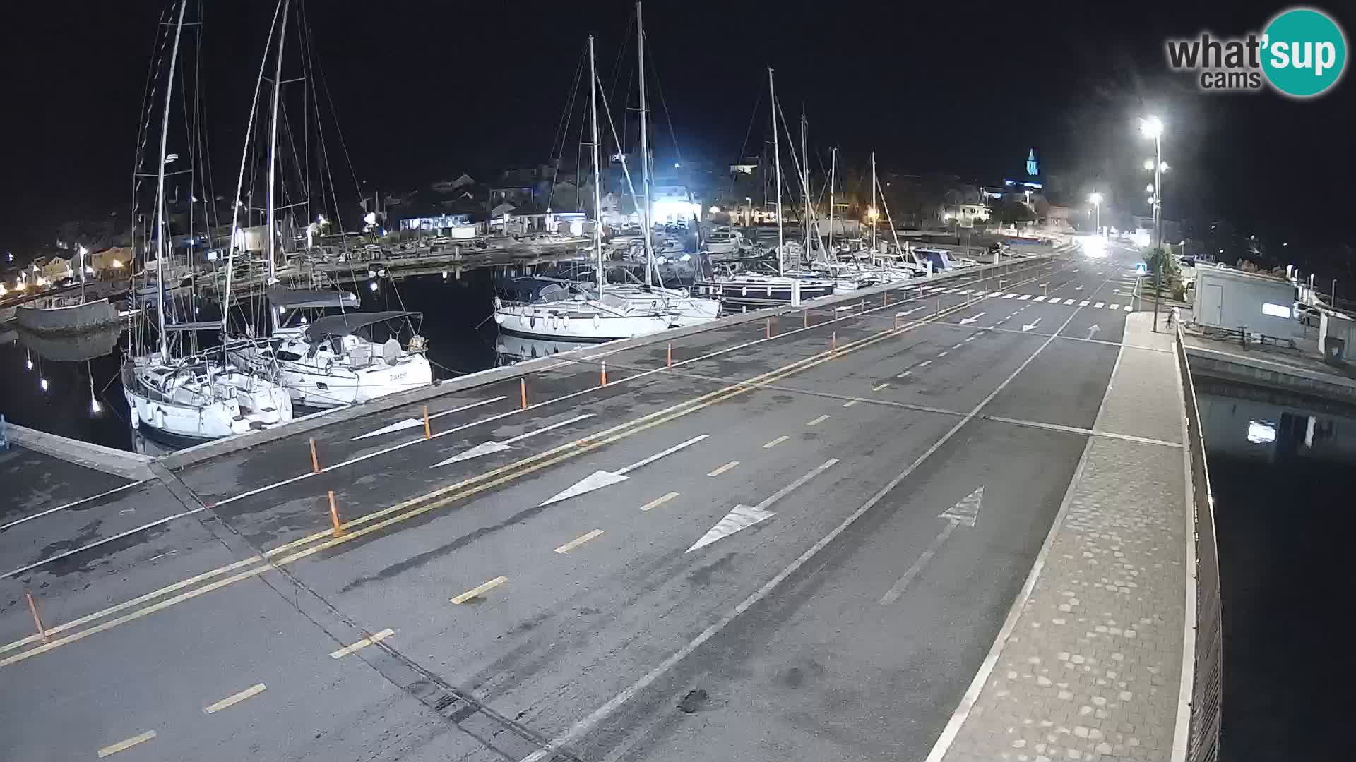 Dalmazia traghetto Tkon – webcam Croazia
