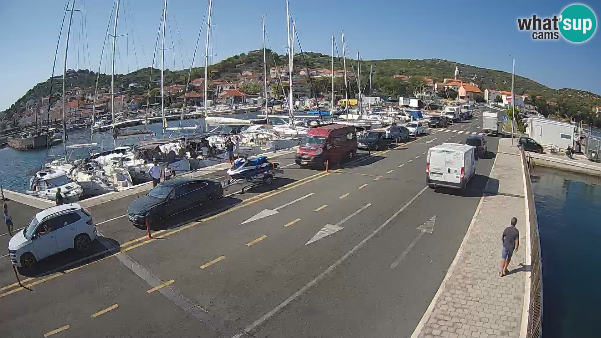 Dalmatia Tkon Ferry – webcams Croatia